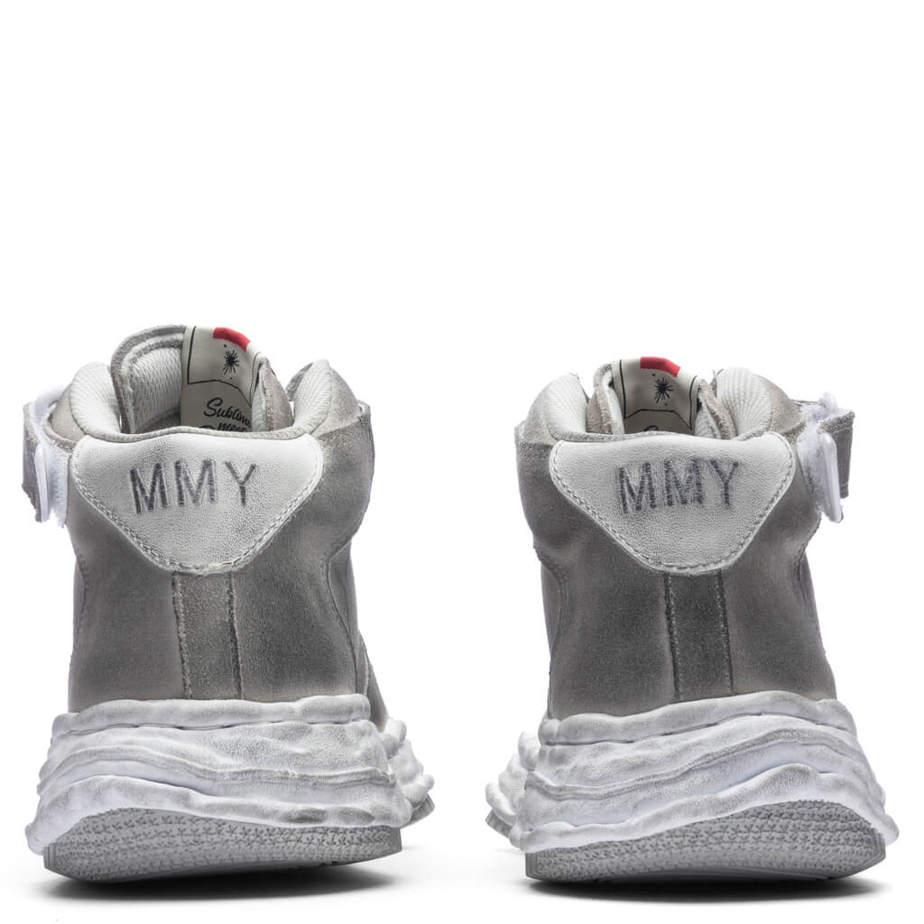 WAYNE BRUSHED SUEDE HIGH - WHITE - 4