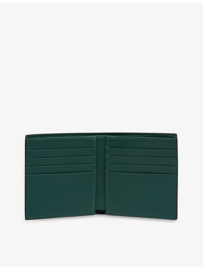 Smythson Panama grained leather wallet outlook