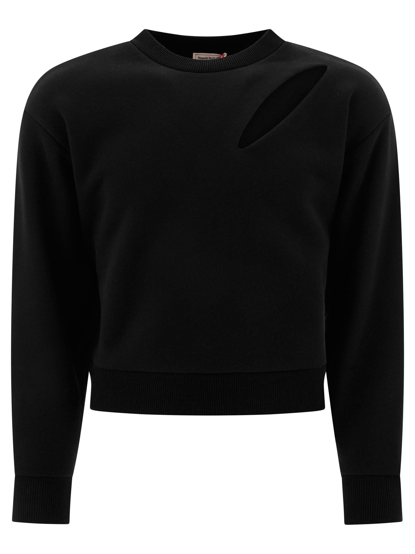 Alexander Mcqueen Slashed Sweatshirt - 1