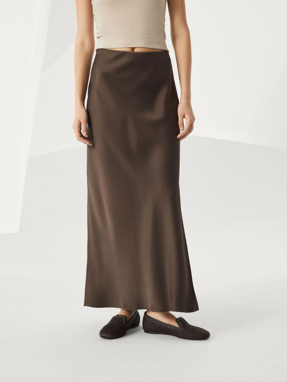 bias-cut maxi skirt - 3
