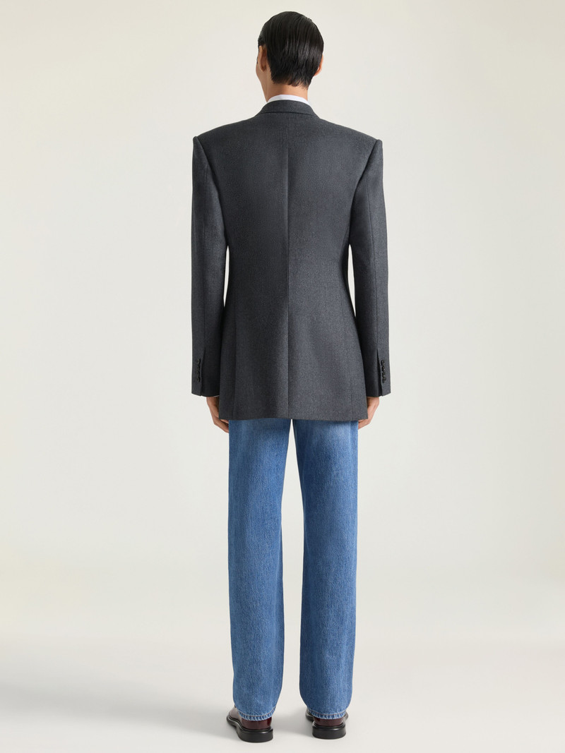 DOUBLE-BREASTED JACKET IN FLANNEL 3