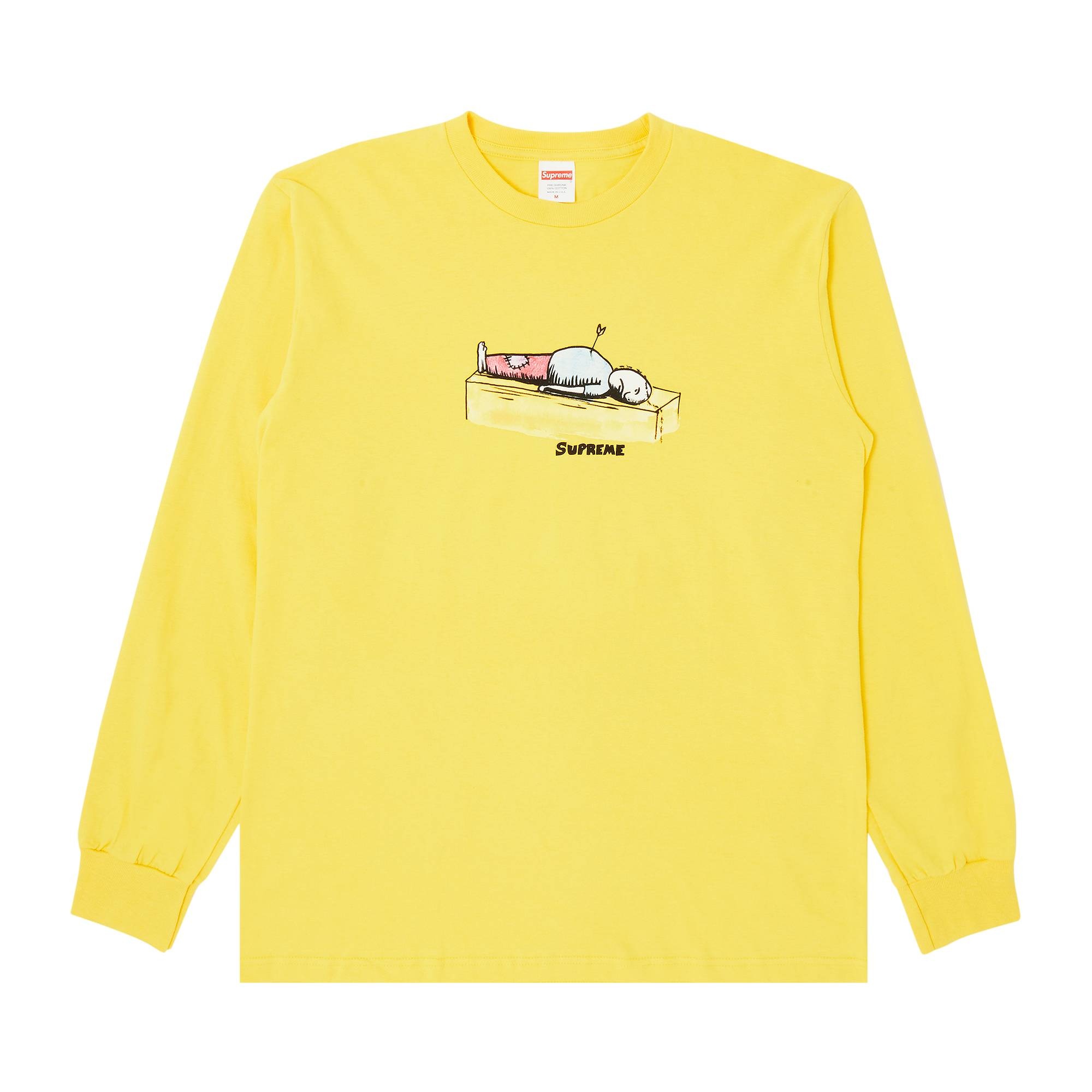 Supreme Supreme Neil Blender Arrow Long-Sleeve Tee 'Yellow