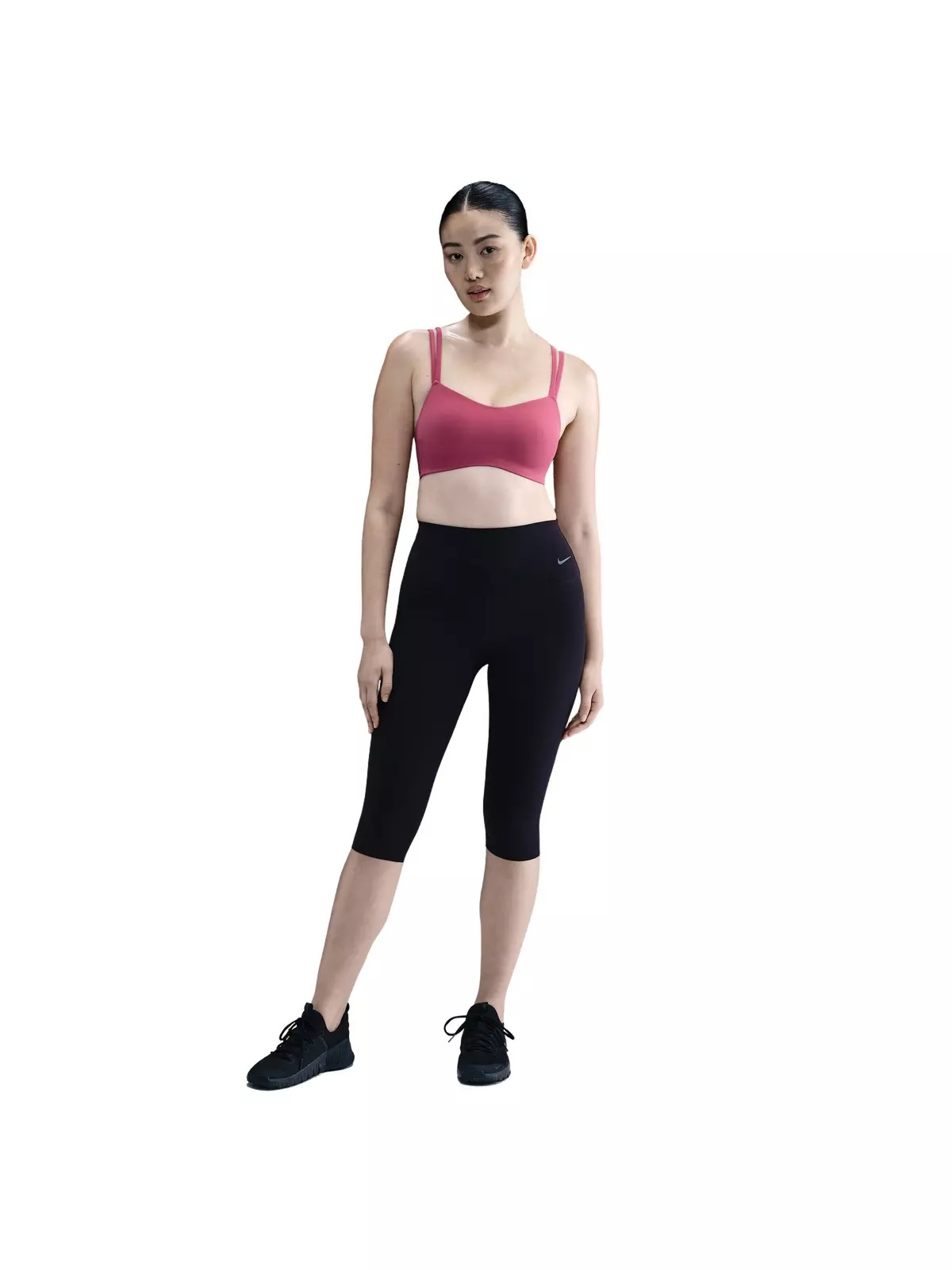 Women's Zenvy Strappy Light-Support Padded Sports Bra - Pink - 4