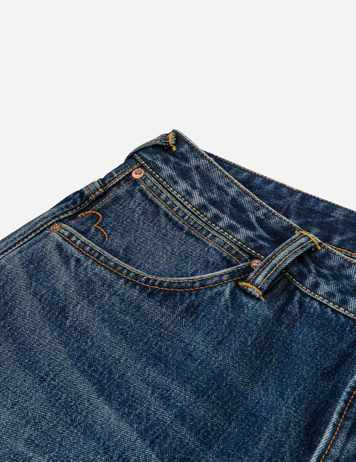 Distressed Seagull Print Regular Fit Denim Jeans - 11