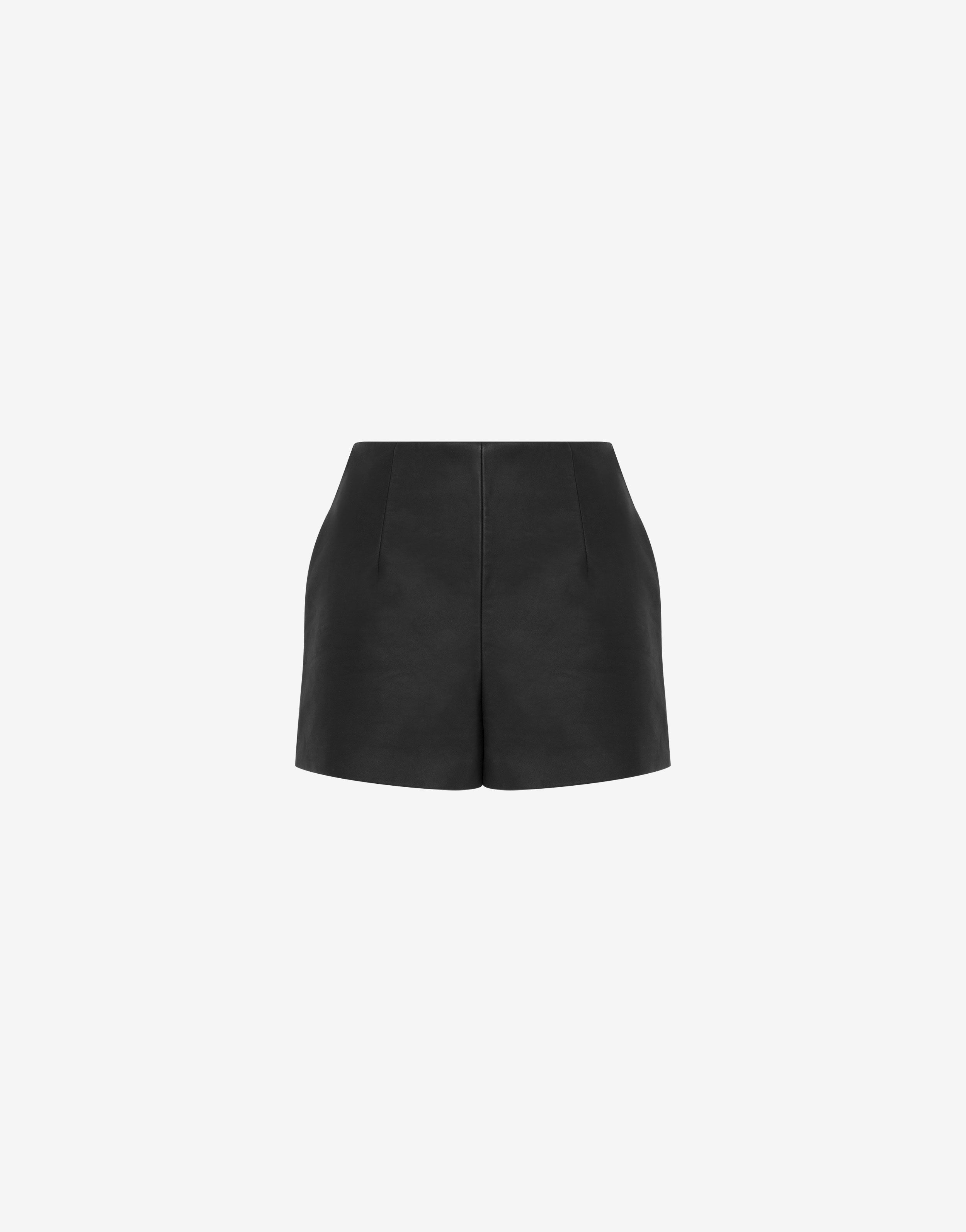 NAPPA LEATHER SHORTS - 1