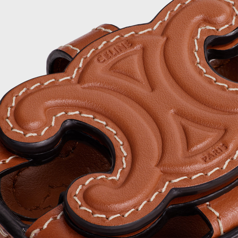 AIRPODS CASE TRIOMPHE IN Smooth calfskin 4