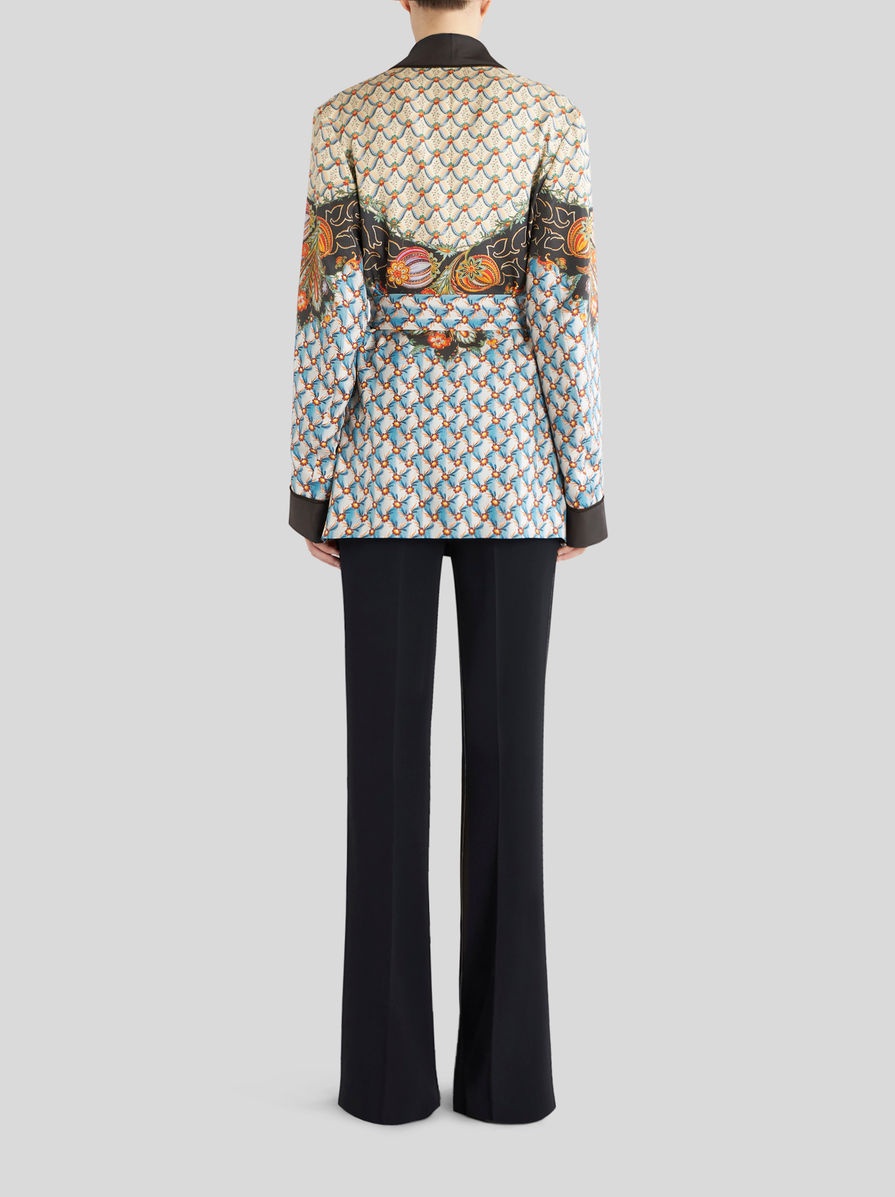 TWILL ROBE JACKET - 4