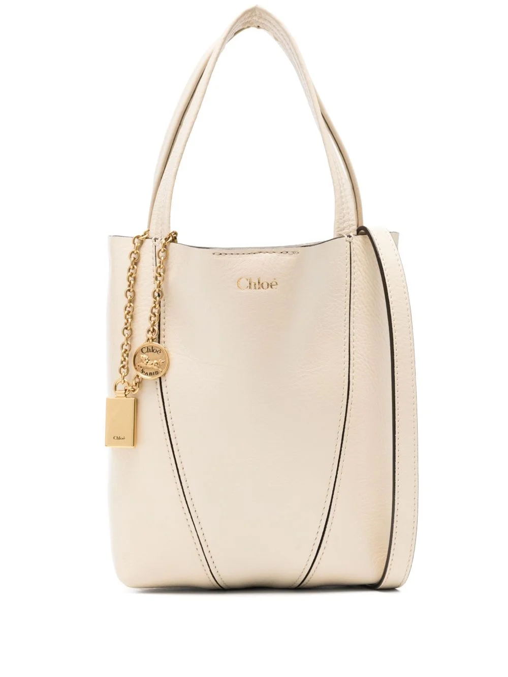 Chloé Women Chloé Spin Small Leather Tote - 1