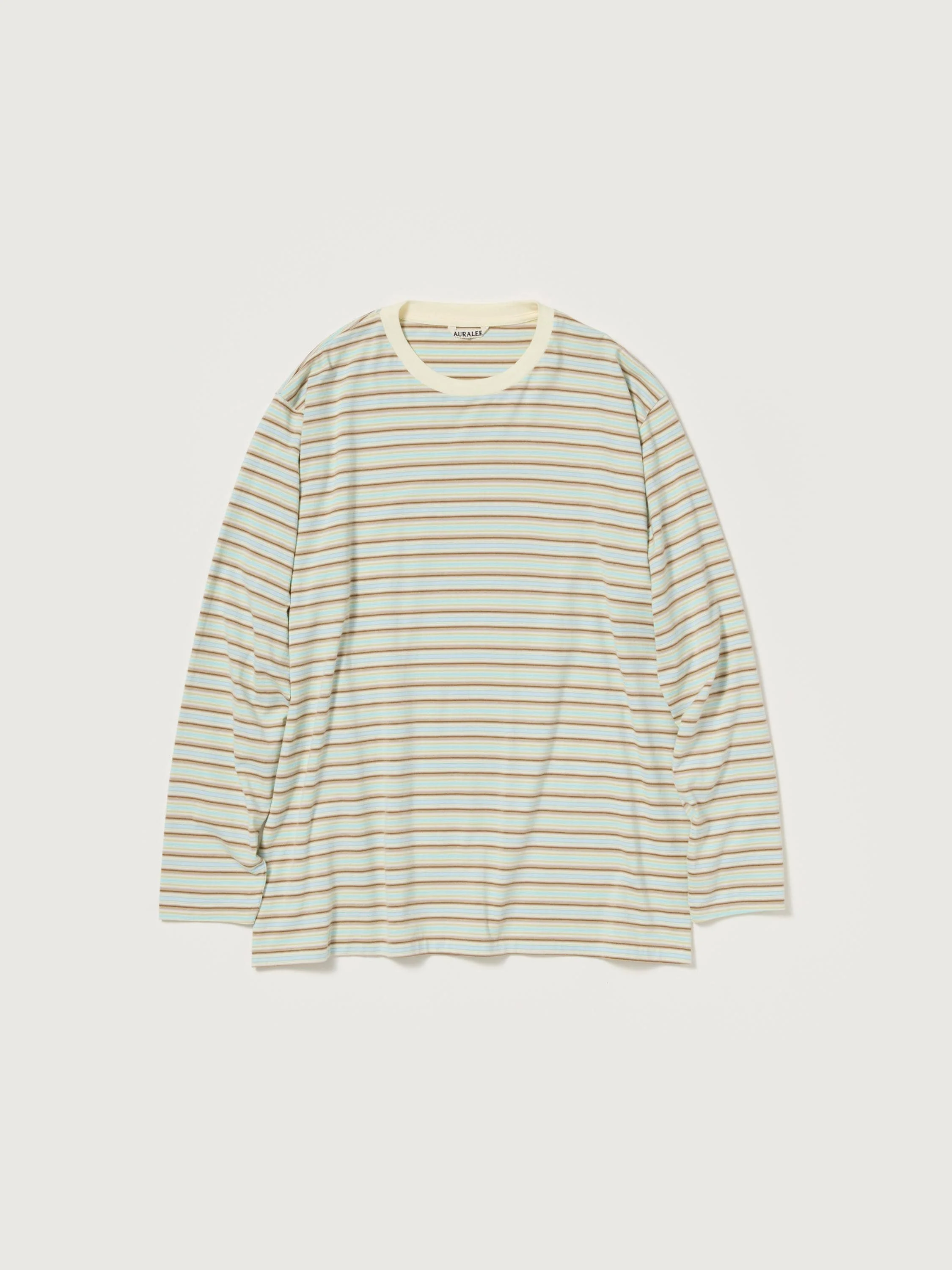 GRADIENT STRIPE JERSEY L/S TEE - 1