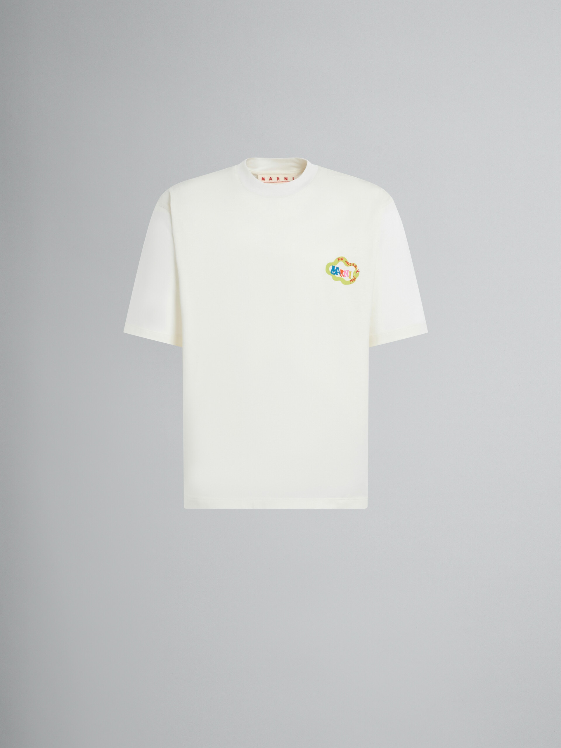 【MARNI】NO VACANCY INN SNAKE LOGO PRINT SHORT SLEEVE TSHIRT Buy Marni x No Vacancy Inn Snake Logo T-Shirt 'Limestone
