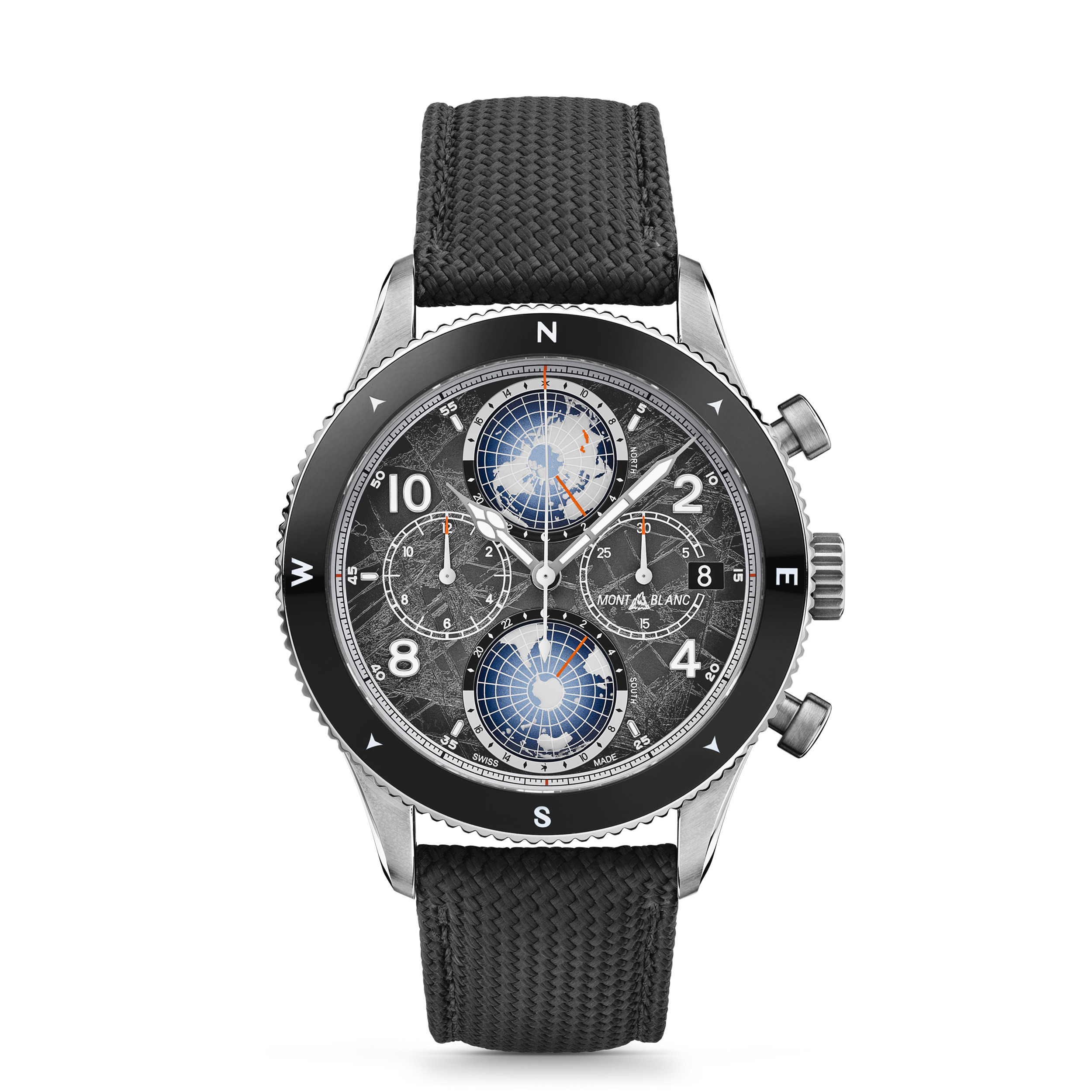 Montblanc 1858 Geosphere Chronograph 0 Oxygen The 8000 Limited Edition - 290 pieces - 1