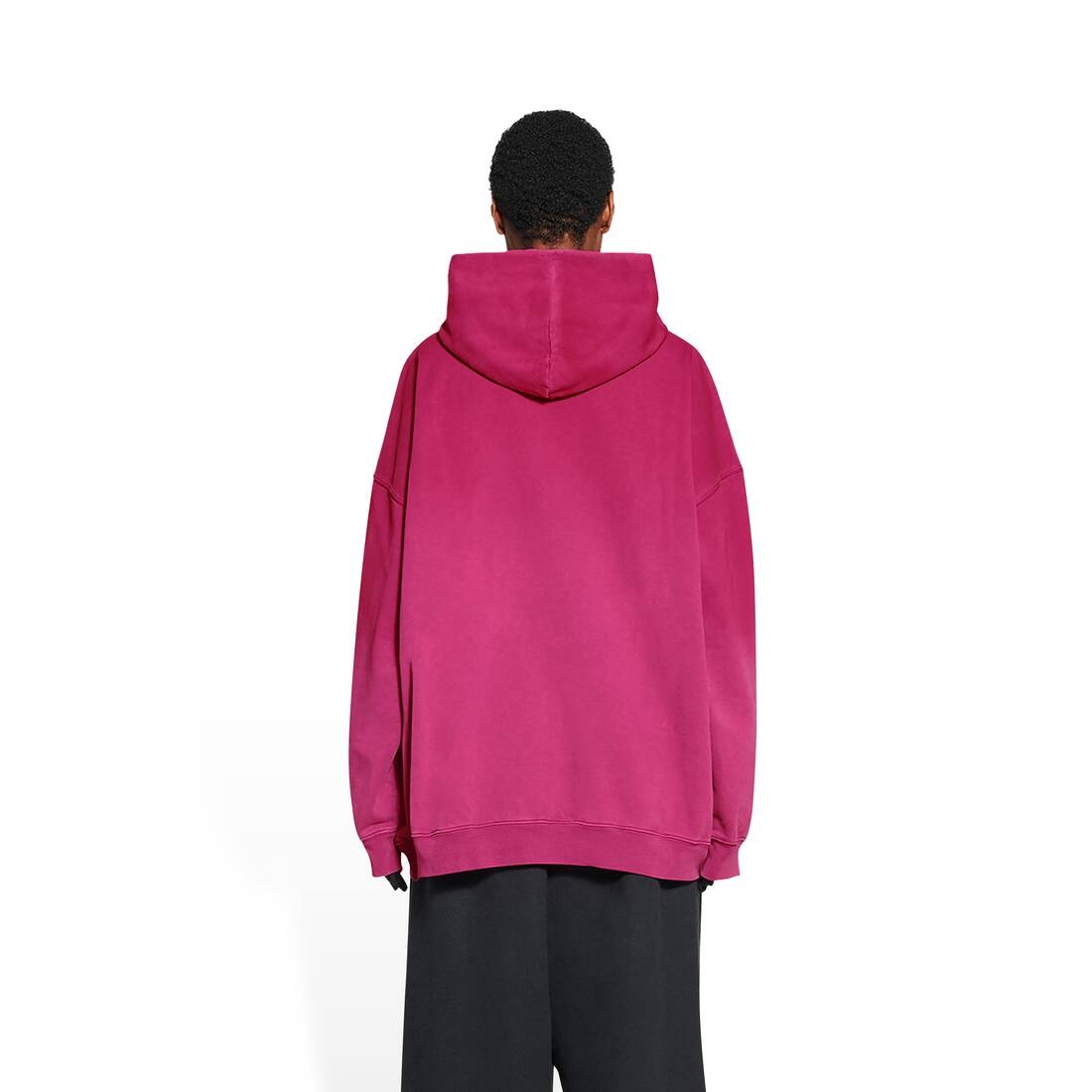 b authentic hoodie large fit - 4