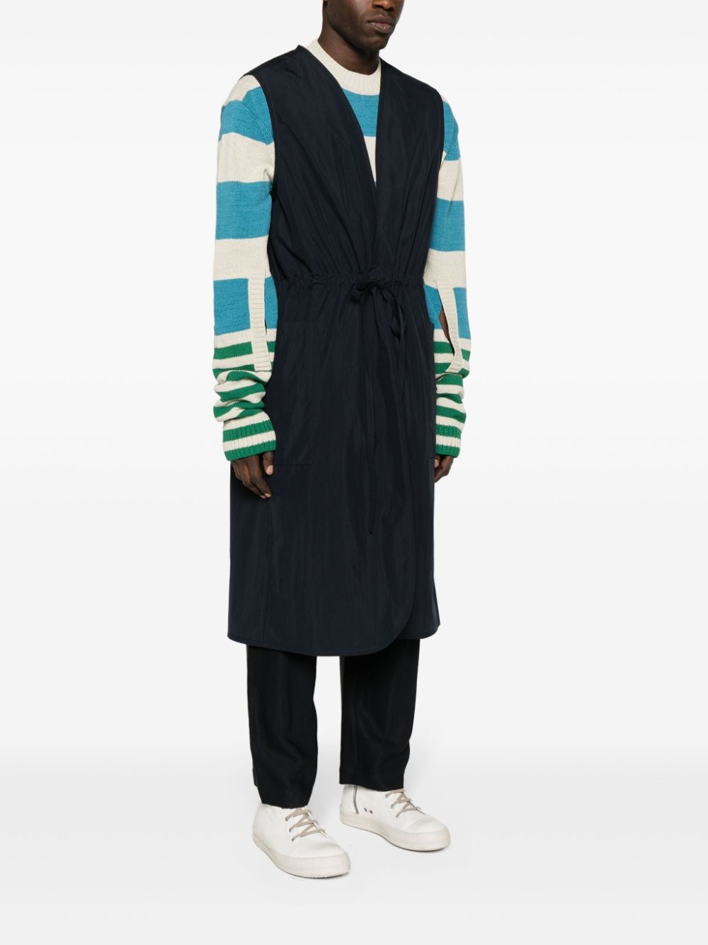 Lab sleeveless coat - 3