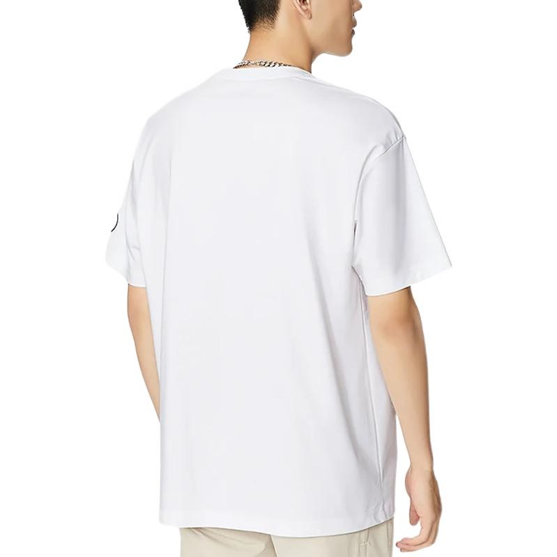 Li-Ning Way Of Wade Language Graphic Loose Fit T-shirt 'White' AHSS443-2 - 4