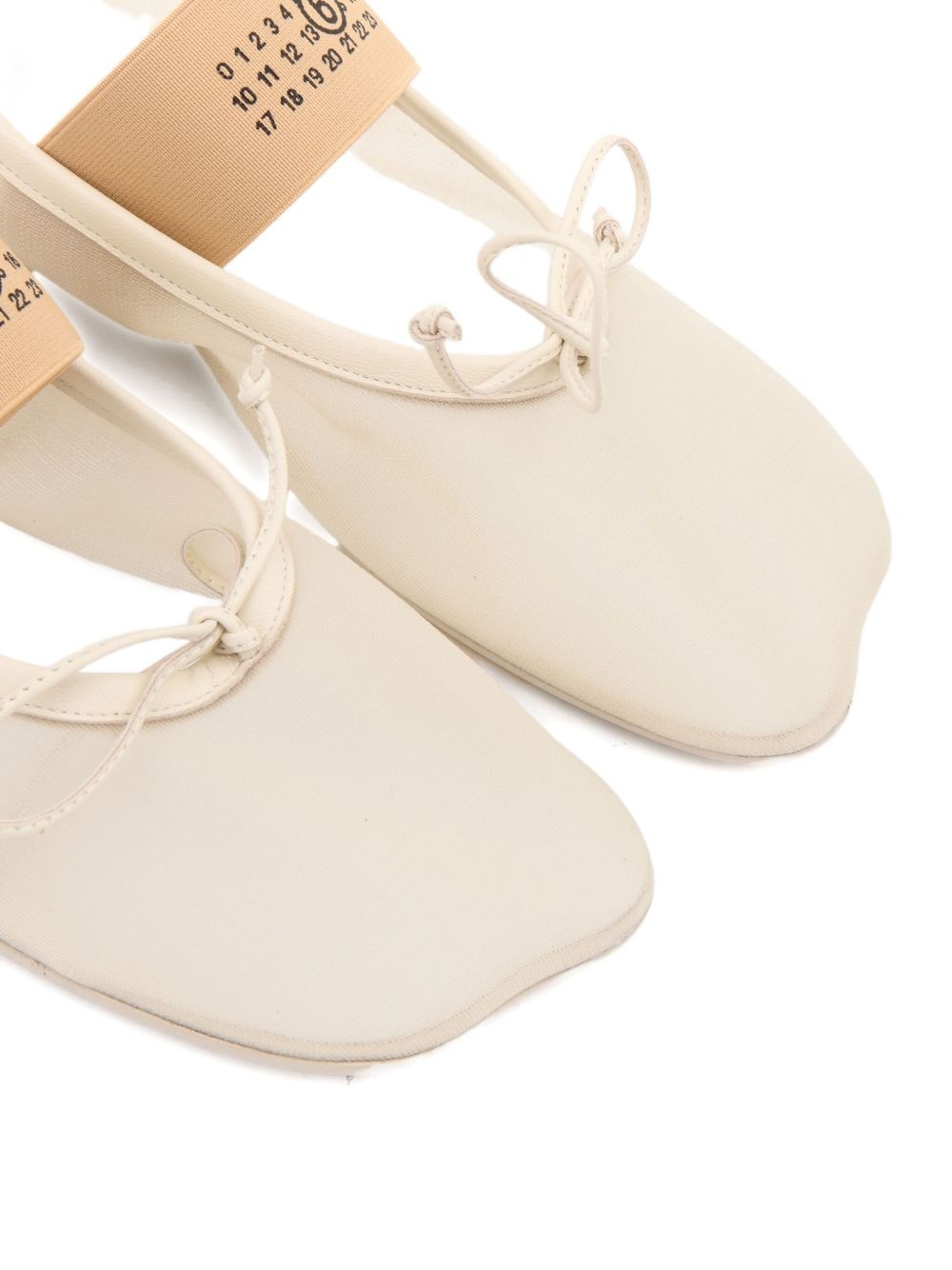 mesh ballerina shoes - 5