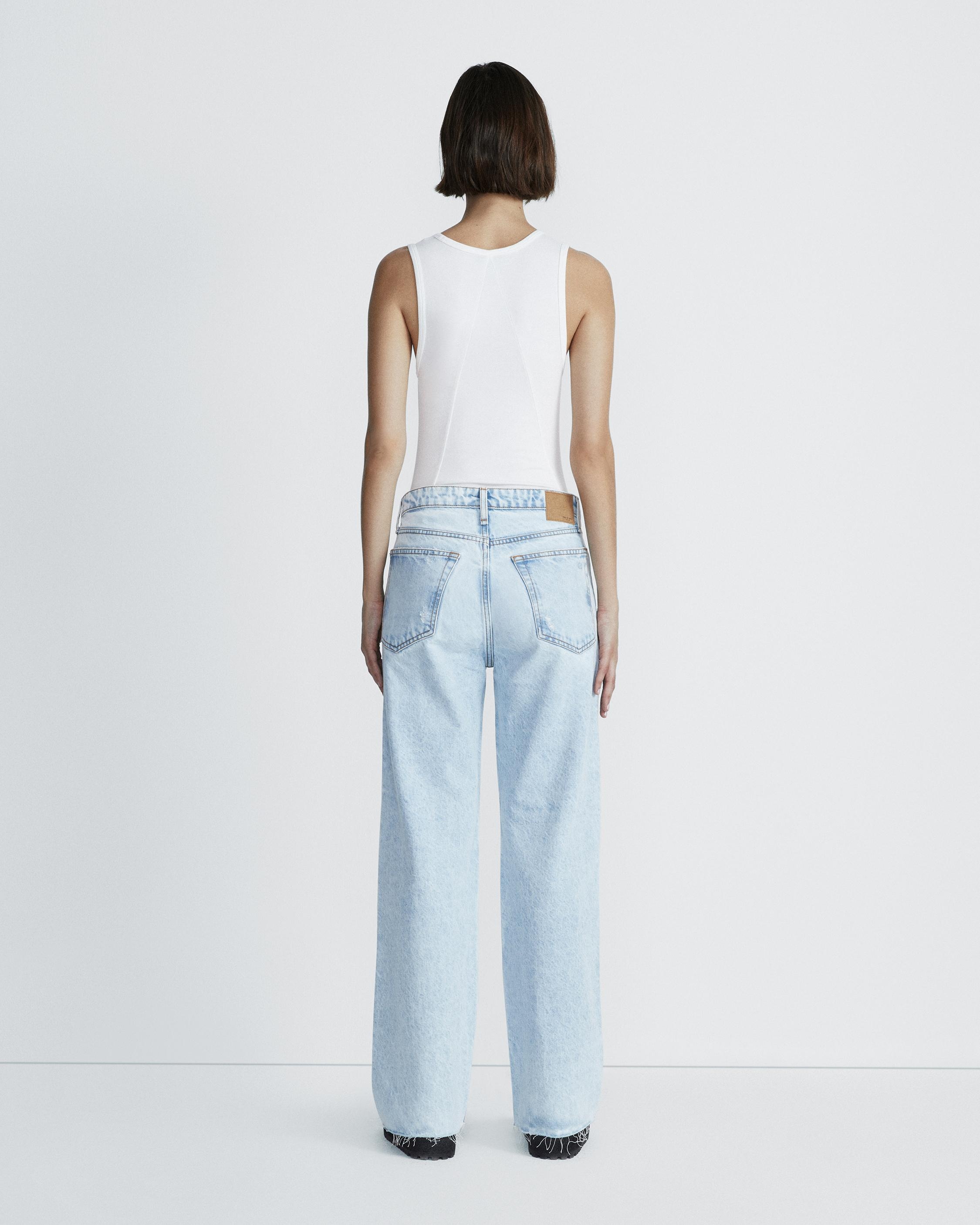 Logan Wide Leg - Coral
Mid-Rise Rigid Jean - 5