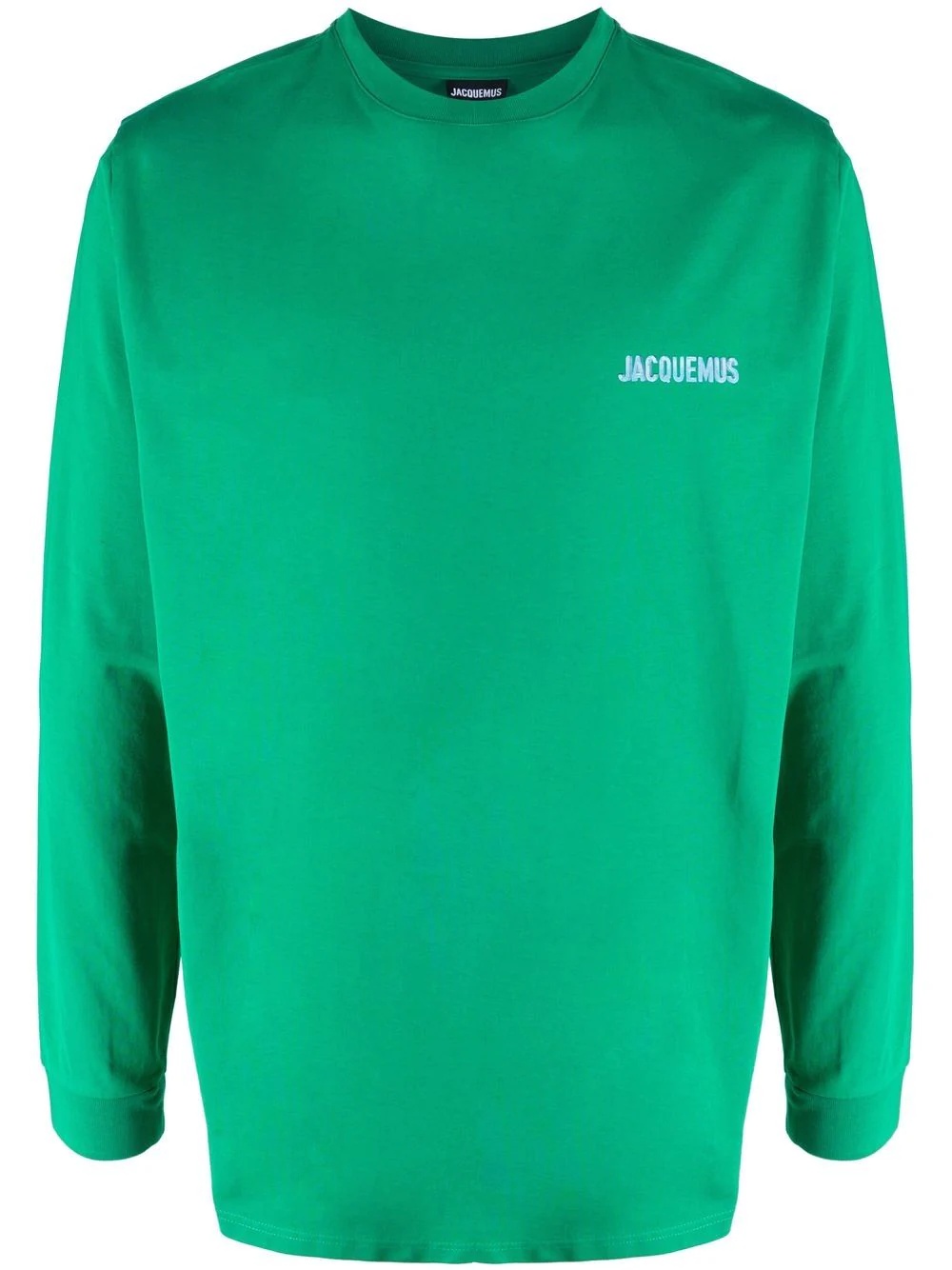 logo-print long-sleeve T-shirt - 1