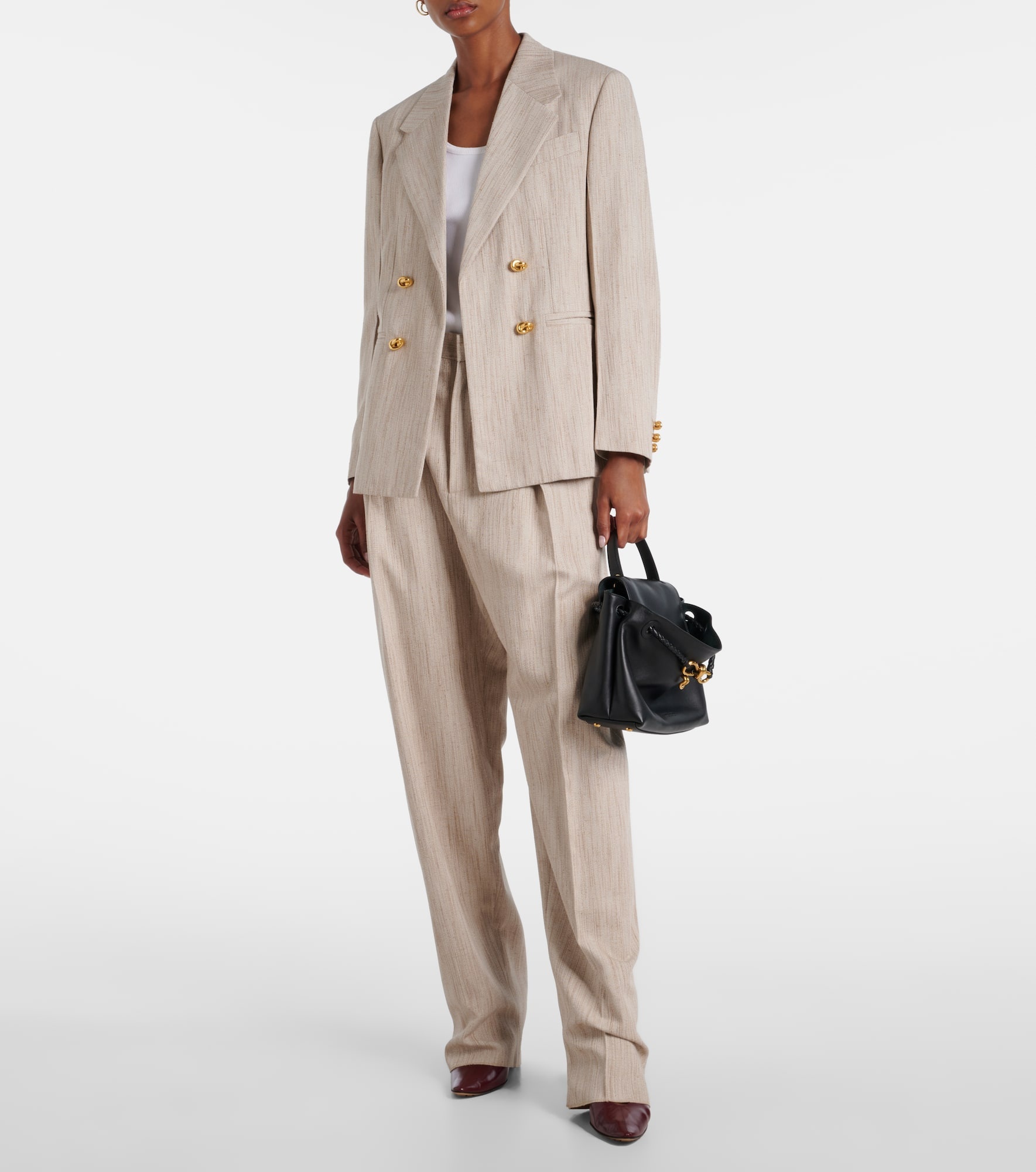 Knot single-breasted blazer - 2