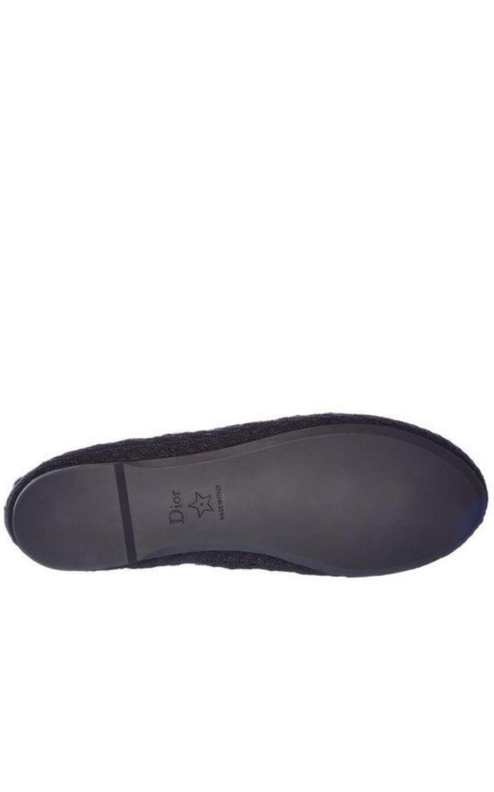 Poeme Cotton Ankle-Tie Ballerina Flats - 6