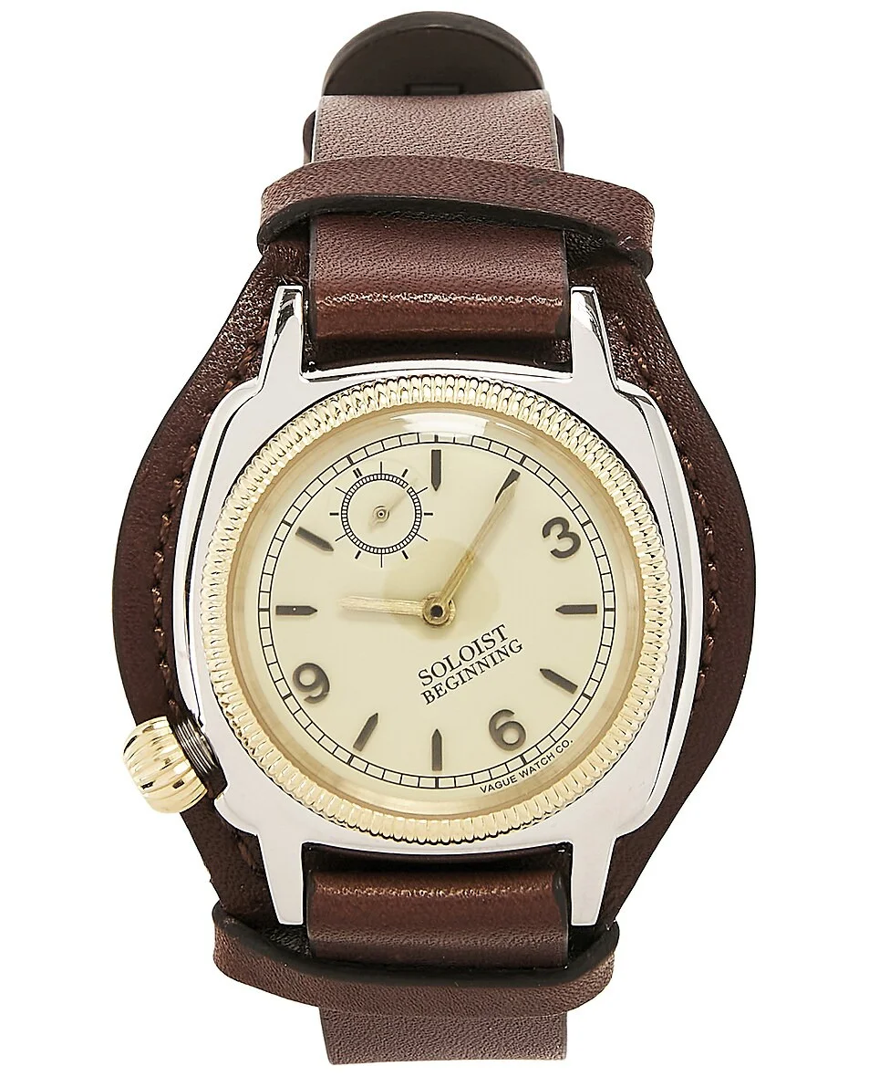 Coussin Type L Leather Belt Watch - 1