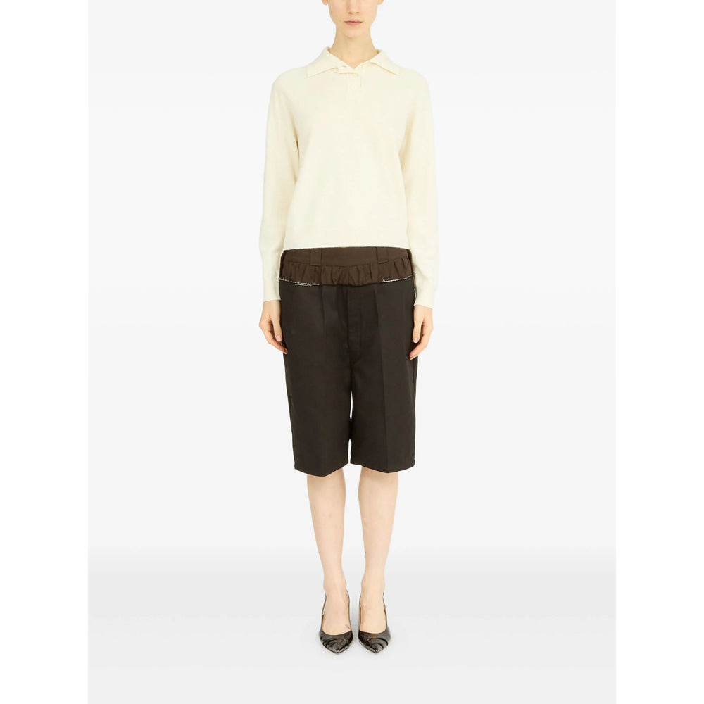 Maison Margiela Neutrals Tops - Polo Tops Women - 2