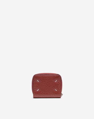 Maison Margiela Leather zip-around wallet outlook