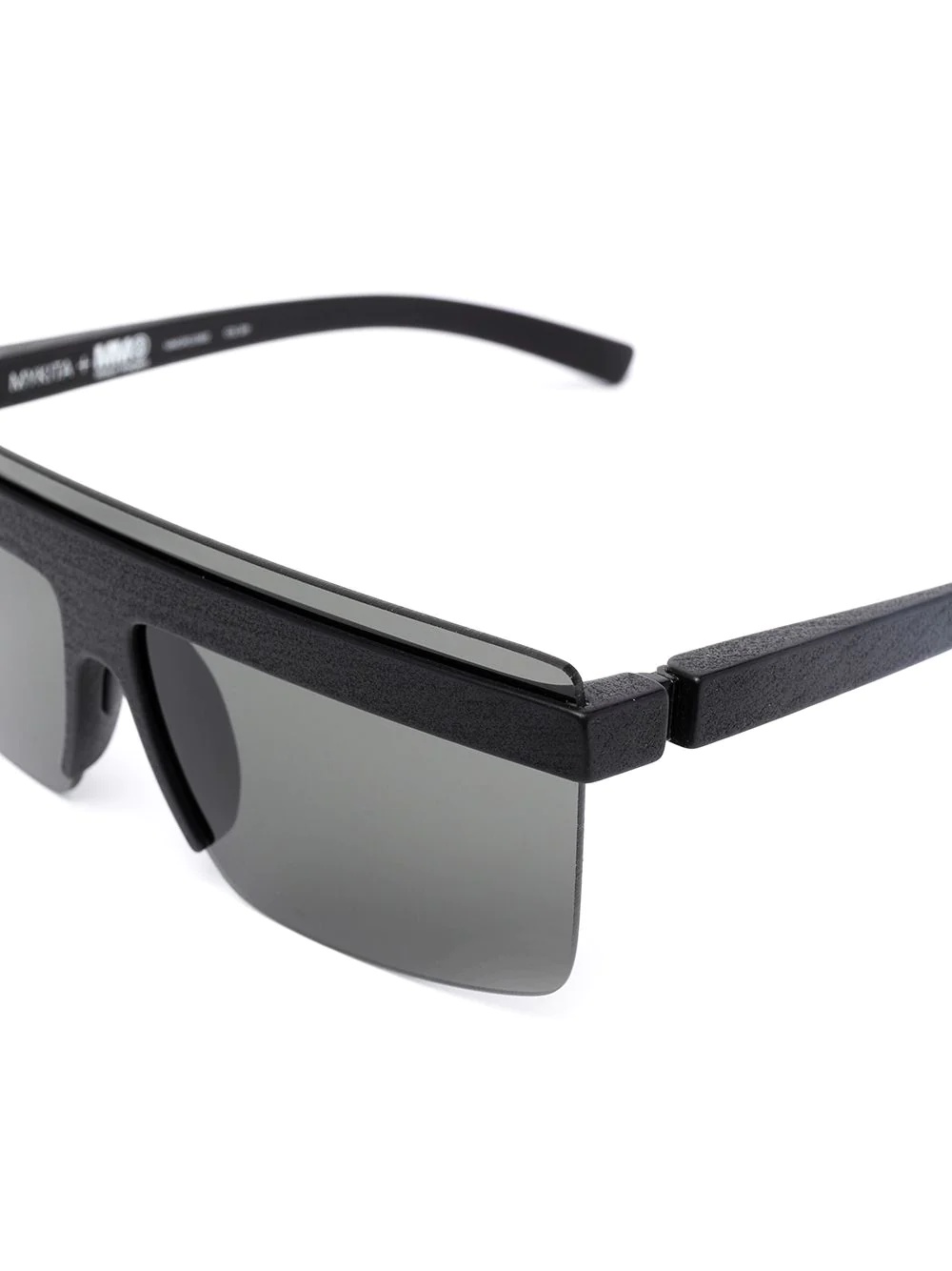 tinted oversize-frame sunglasses - 3
