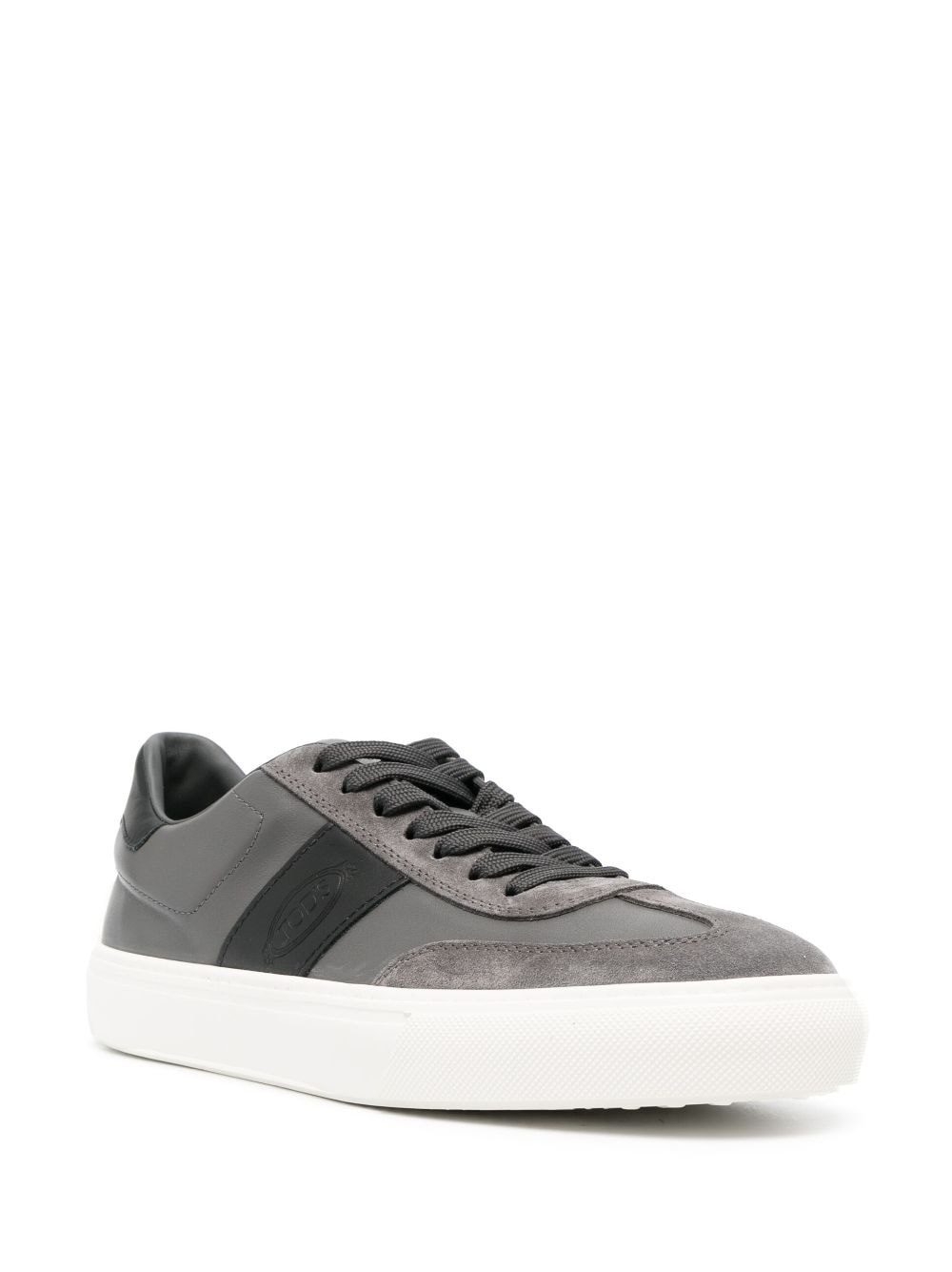 panelled low-top sneakers - 2