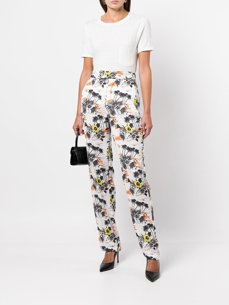 RTA Flavia silk-cotton T-shirt outlook