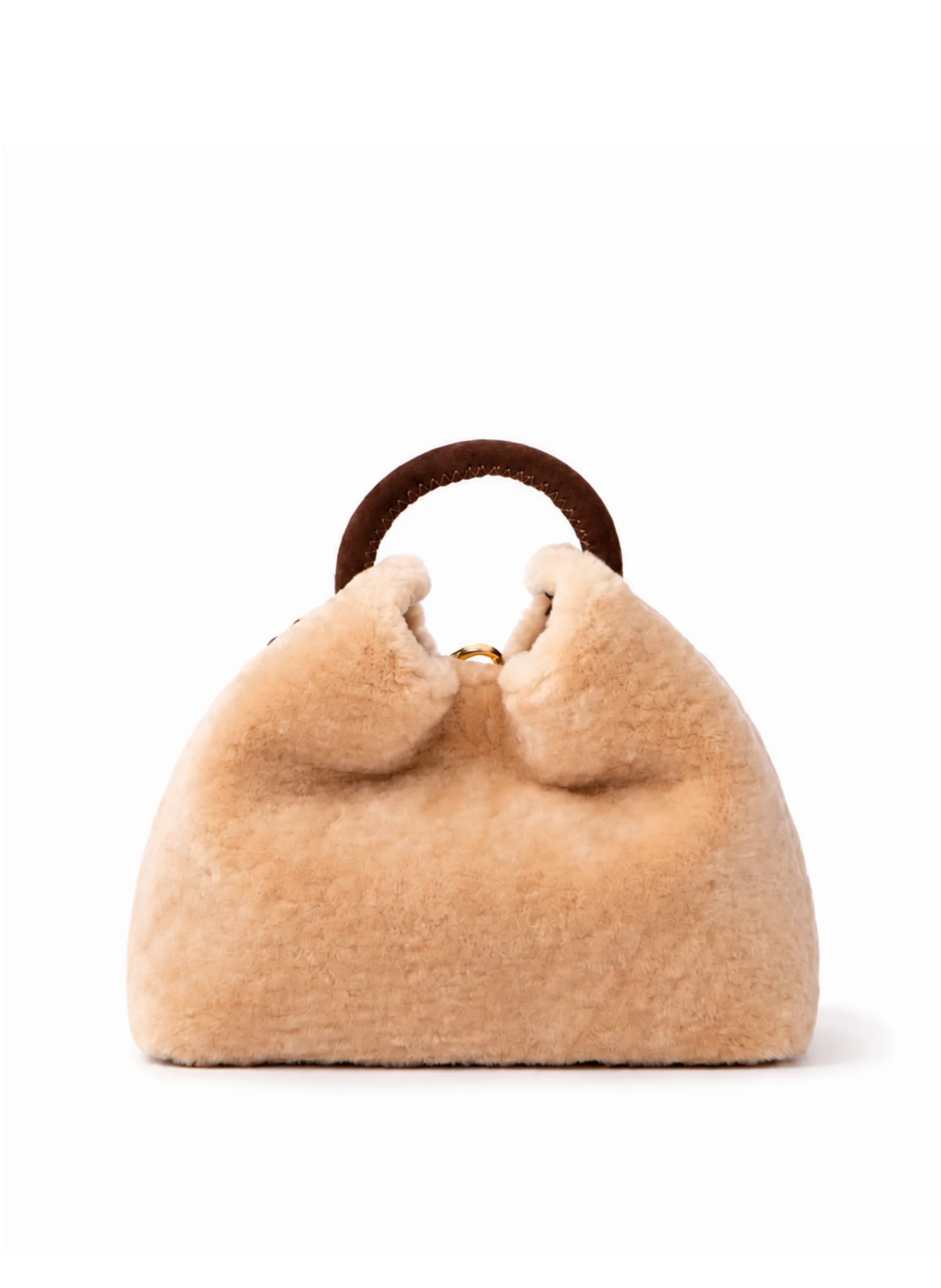 Baozi Shearling/Suede Cream/Brownie - 1