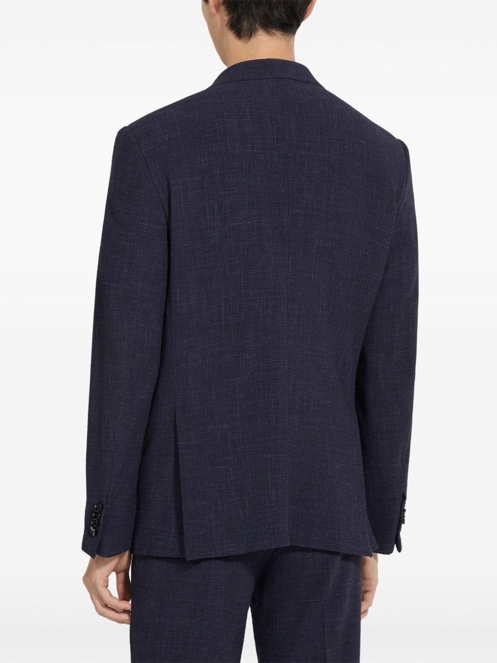 Trofeo seersucker blazer - 4