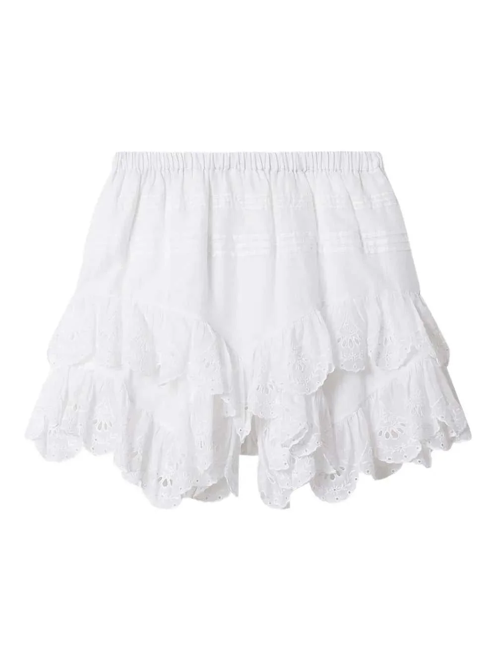 Jocadia Floral Lace Shorts - 1