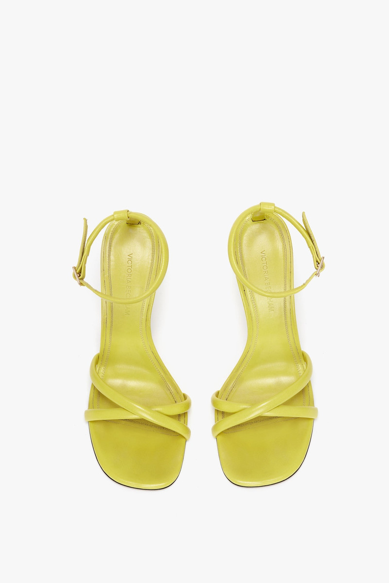 Victoria Beckham Anne Sandal In Sunshine Yellow outlook
