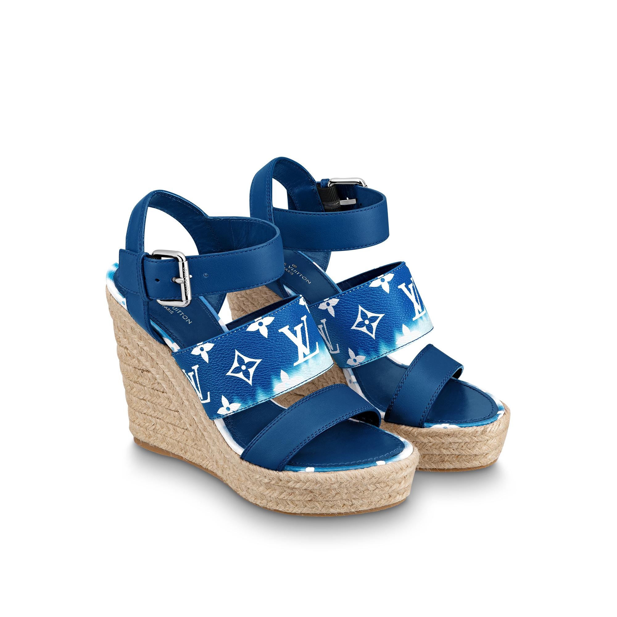 LV Escale Starboard Wedge Sandal - 4