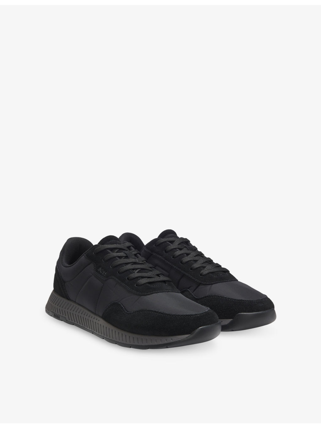 Running Mesh And Suede Trainers - 3