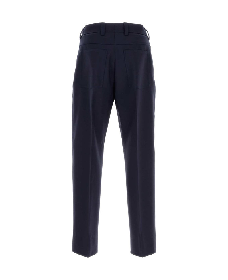 ZEGNA Navy Blue Wool Pant outlook