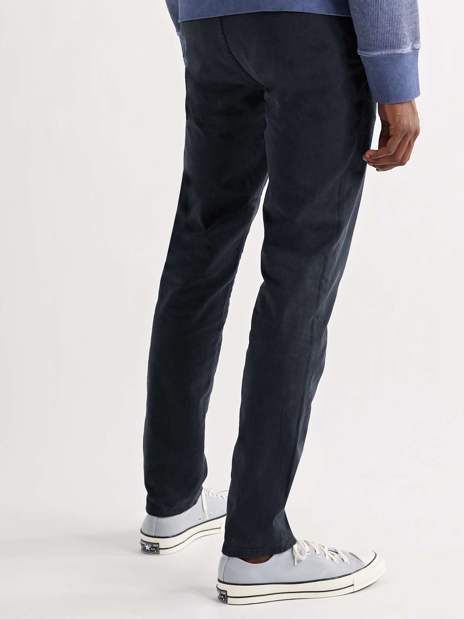 Fit 2 Slim-Fit Garment-Dyed Cotton-Twill Chinos - 4