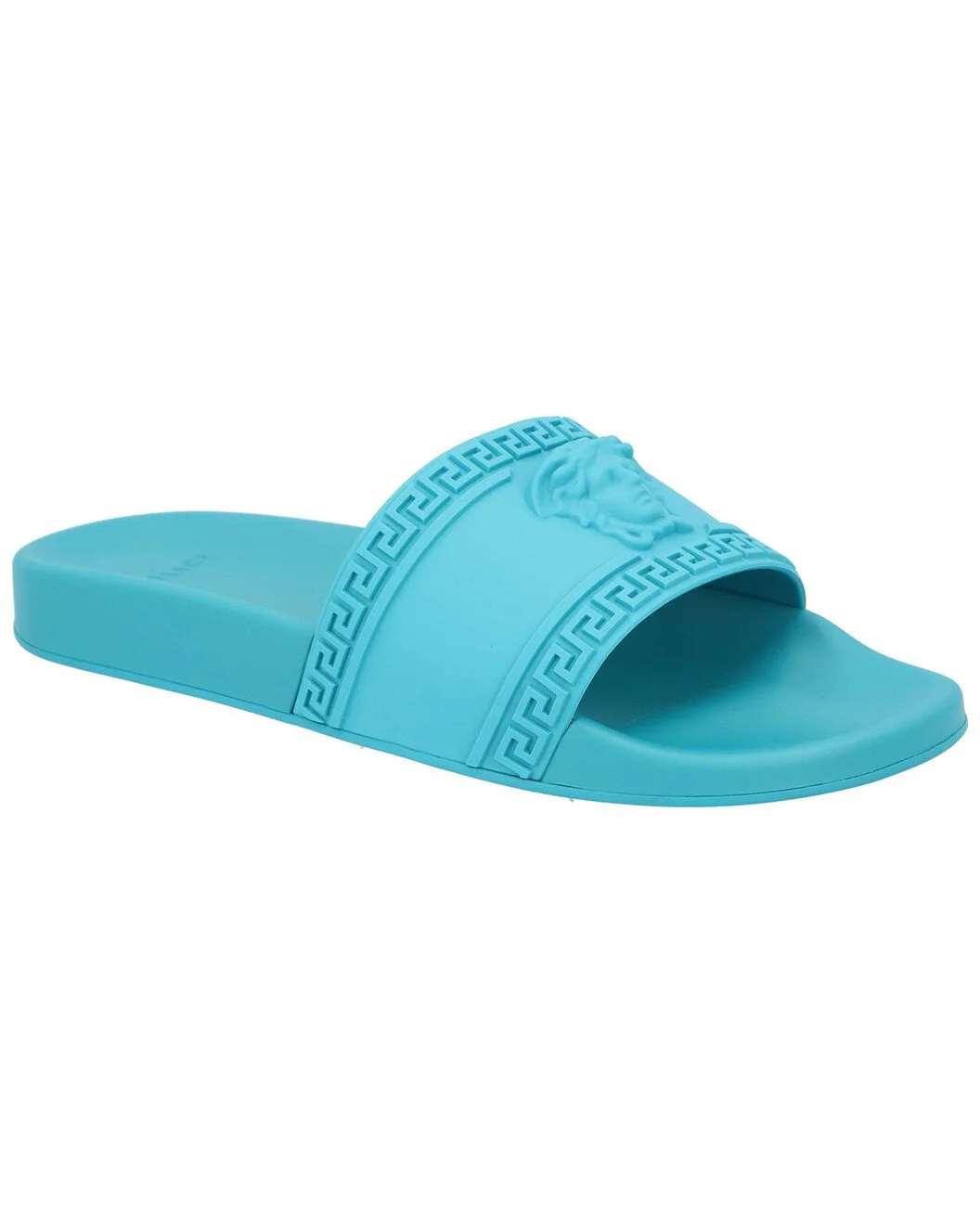 Versace Men's Rubber Palazzo Medusa Pool Slide (Authentic Pre-Loved) - 1