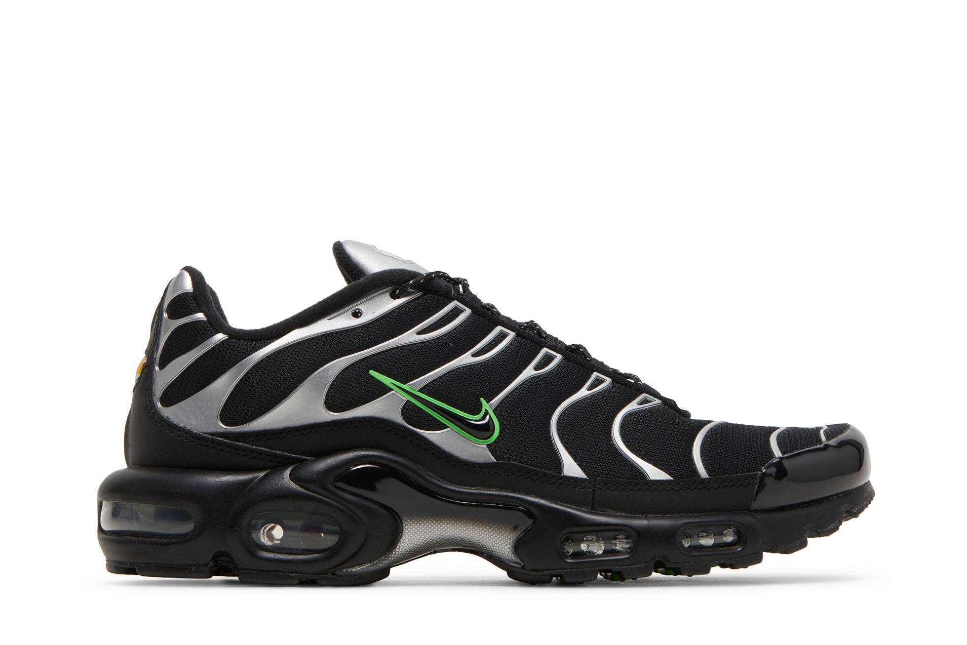 Air Max Plus 'Black Silver Green Strike' - 1