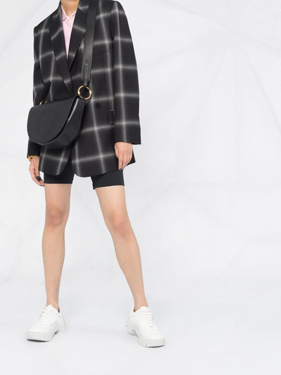 Stella McCartney Rylee oversized check jacket outlook