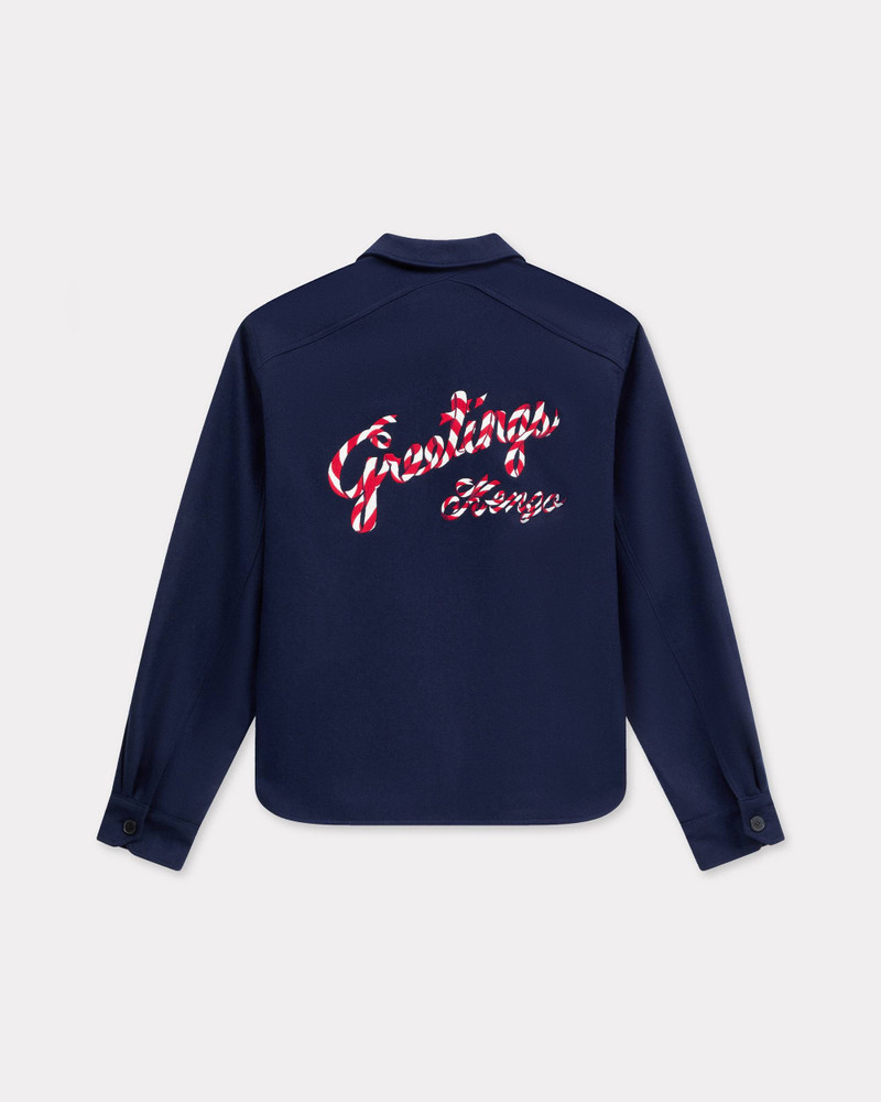 KENZO 'KENZO Winter Holidays' overshirt in wool outlook