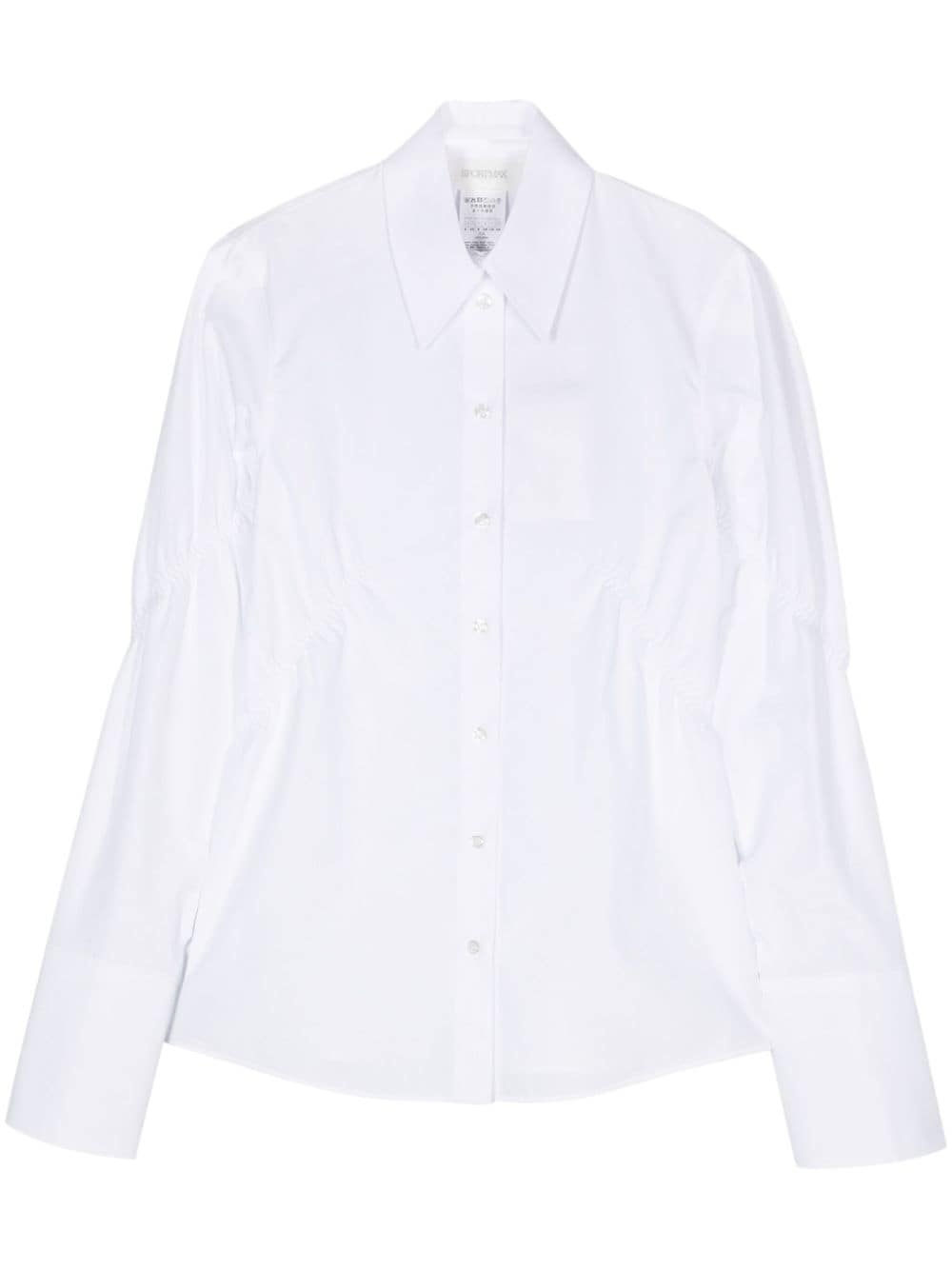 Austria ruched-detail shirt - 1