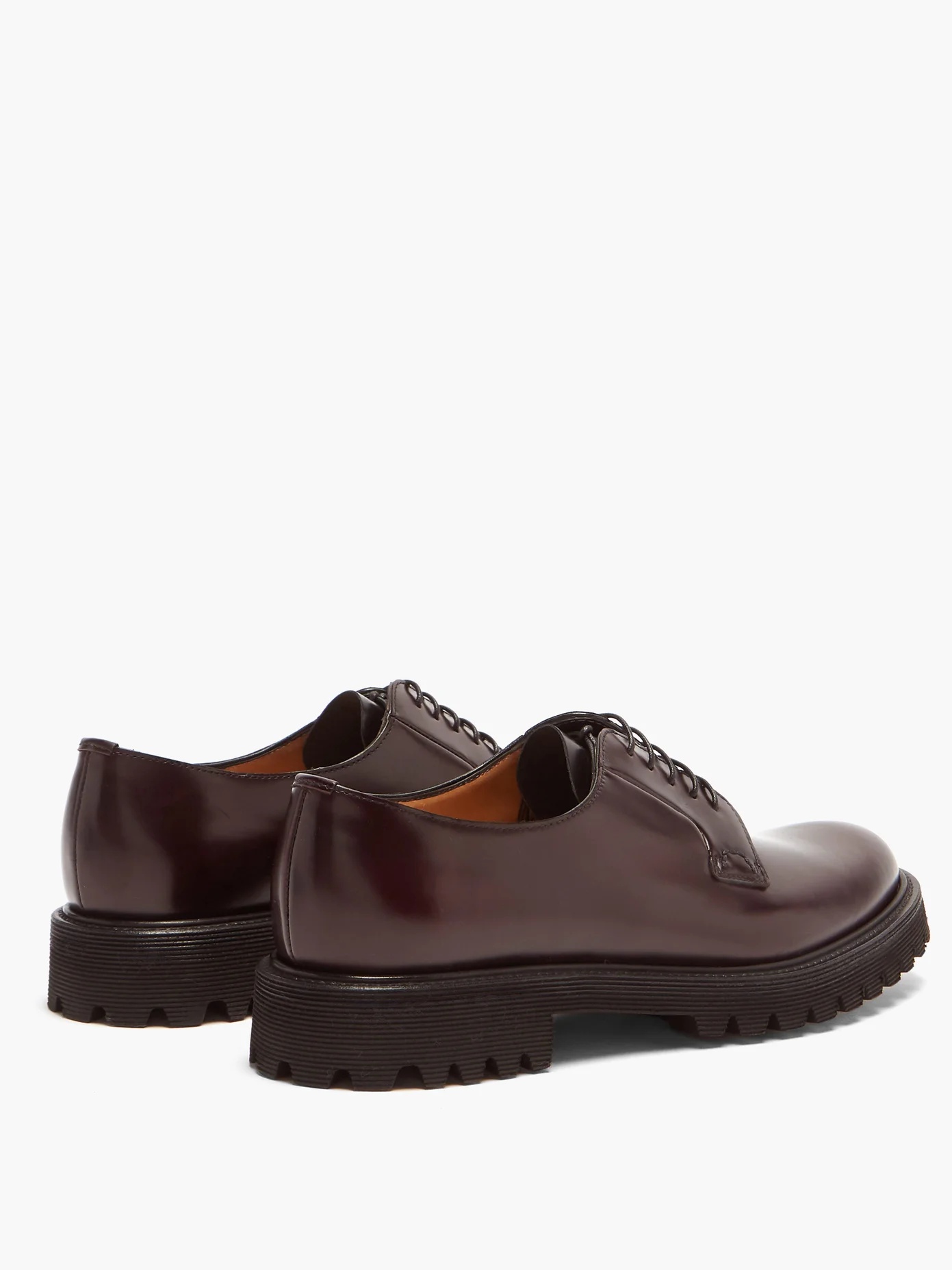 Shannon trek-sole leather derby shoes - 4