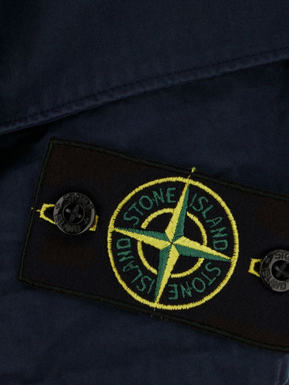 6100008 pocket-detail cotton sweatshirt - 3