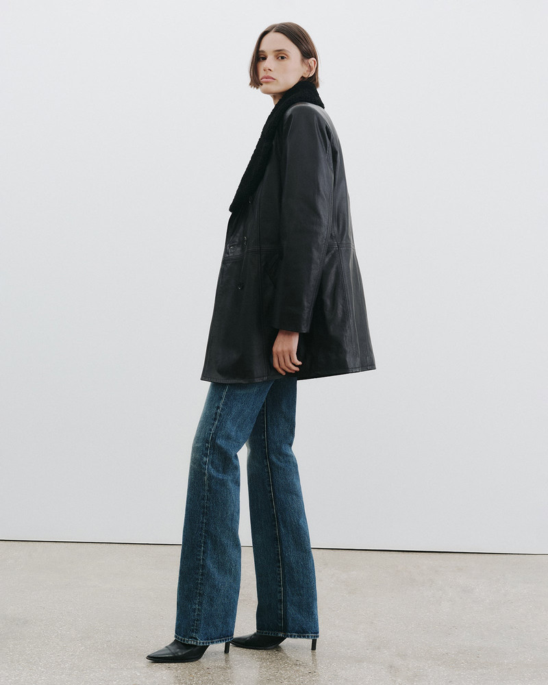 SANURA LEATHER COAT 5