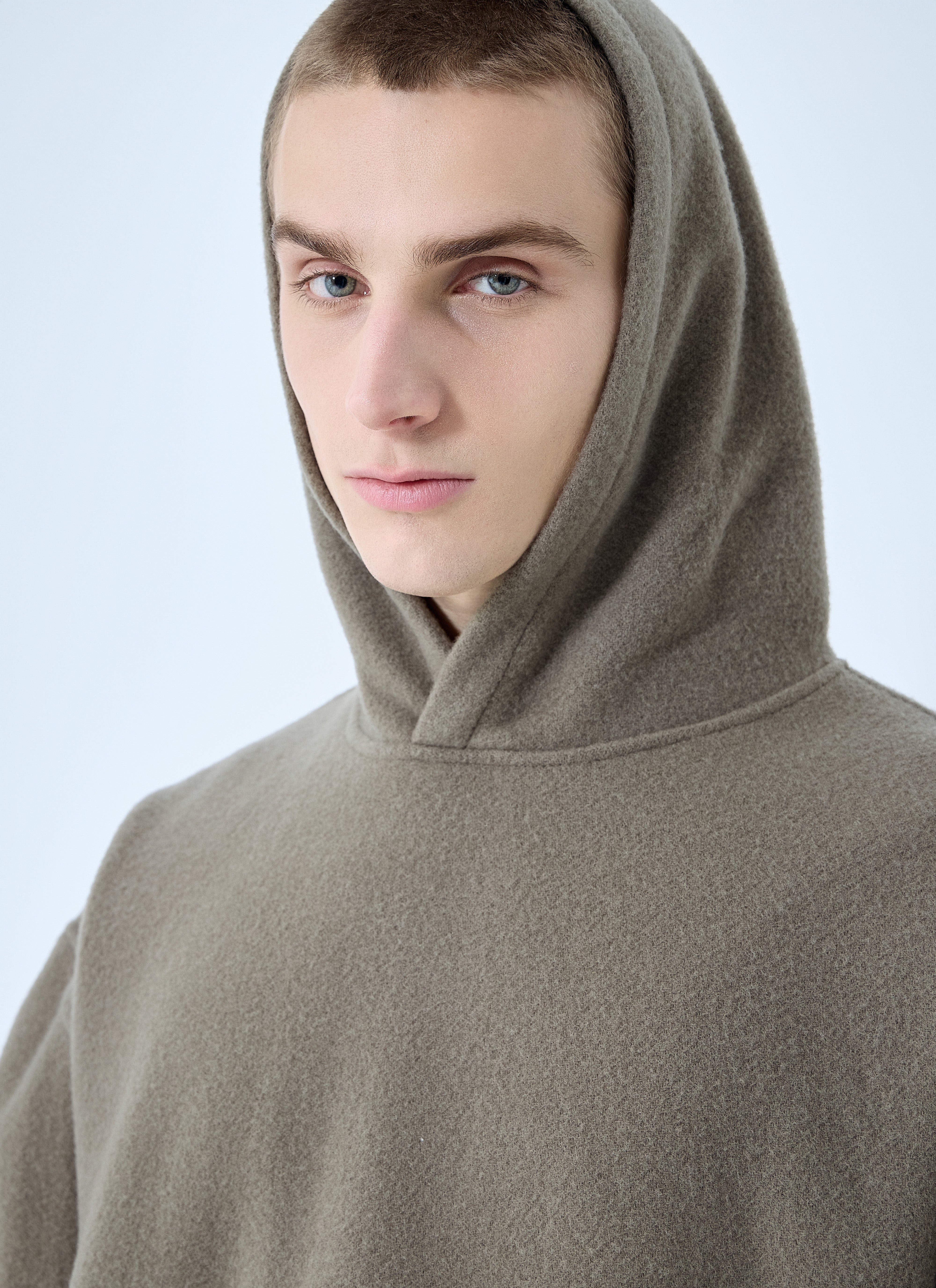 Rier Men Fleece Hooded Sweatshirt - 5