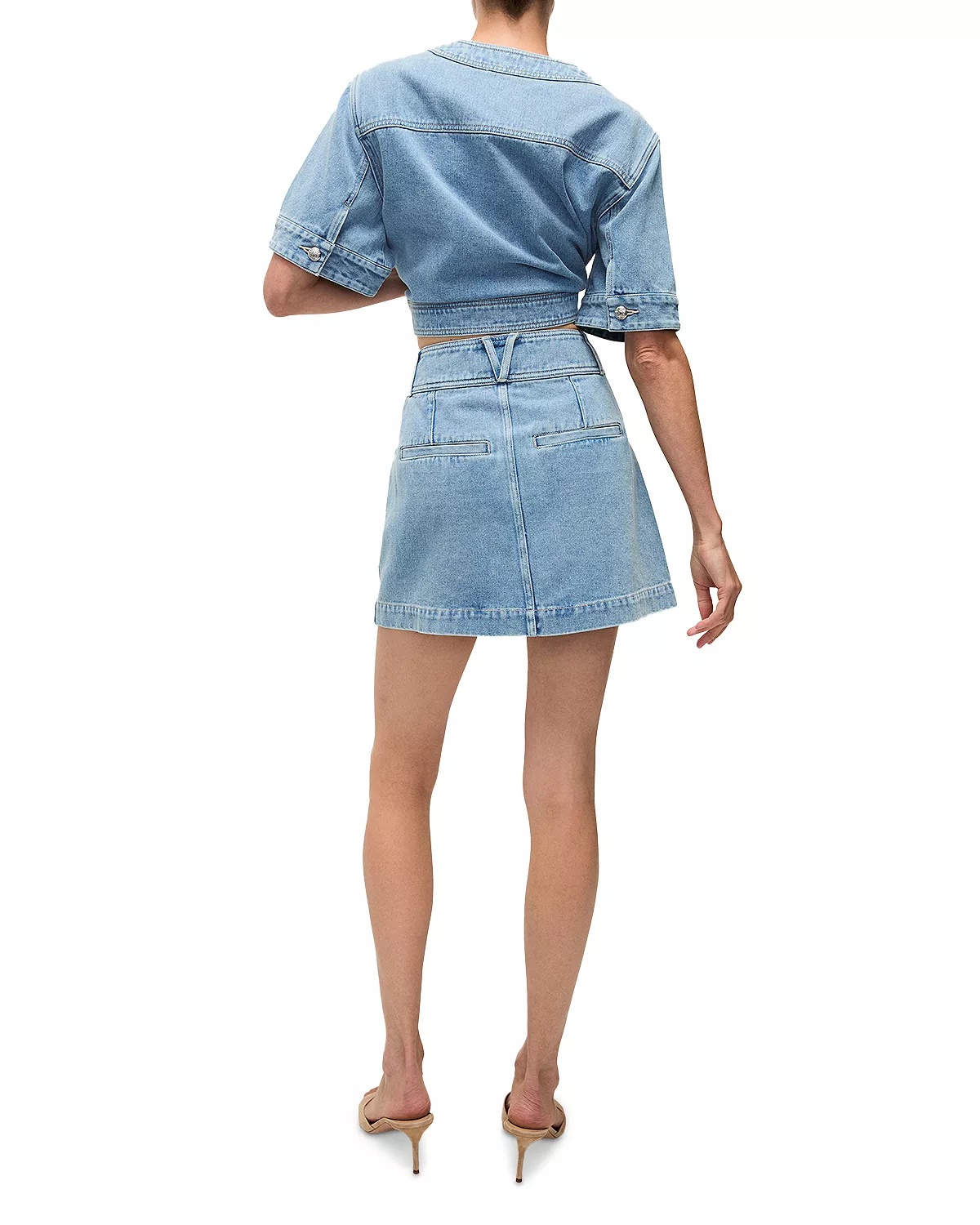 Moxie Denim Mini Skirt - 2