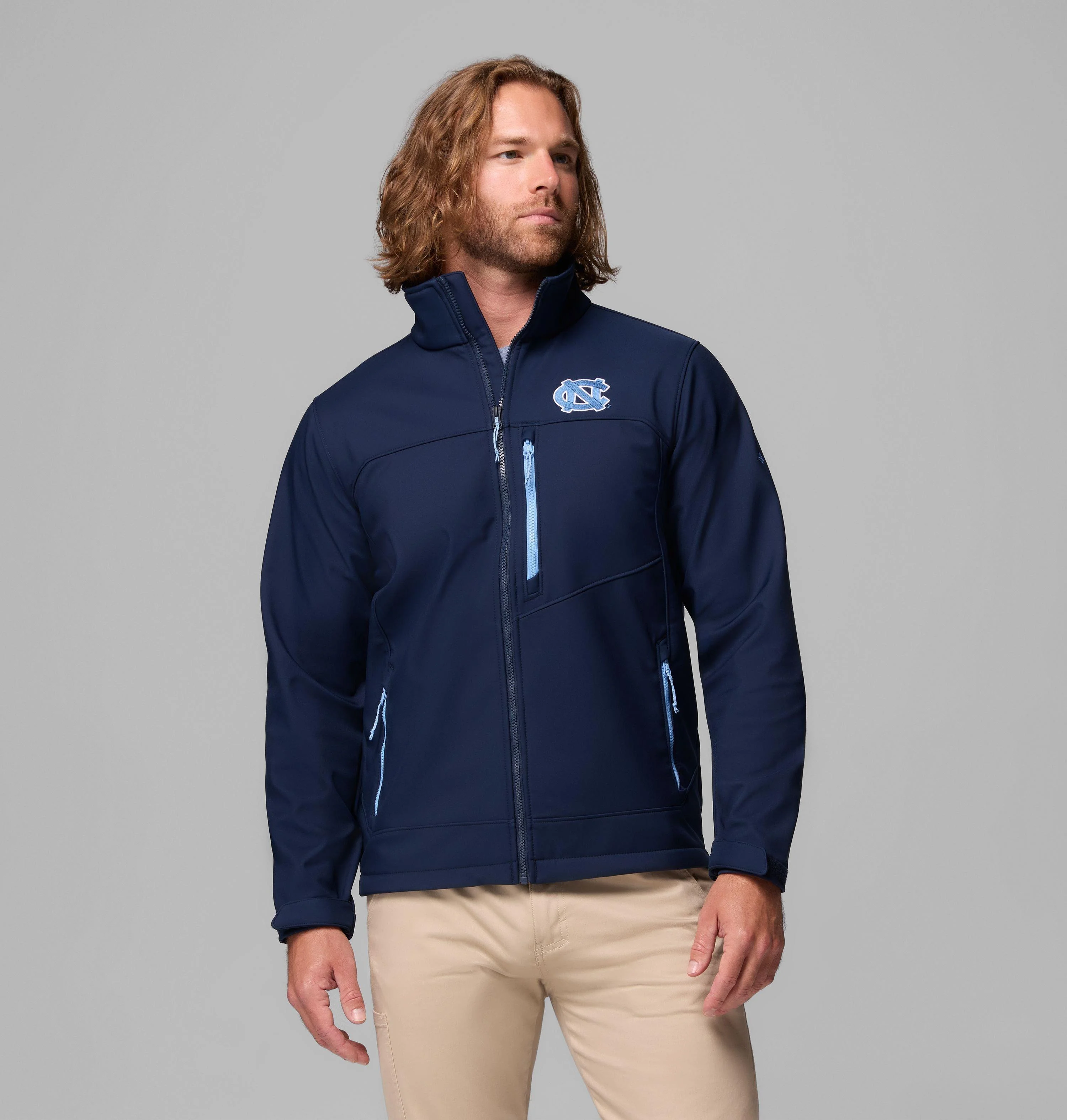 Men's Collegiate Ascender III Softshell - North Carolina - 1