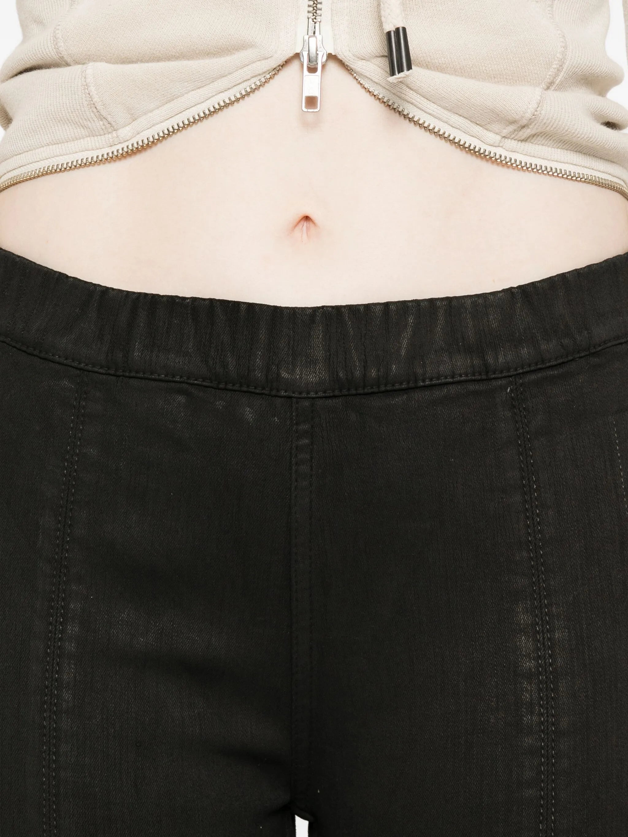 Rick Owens Drkshdw Front-split Zip-detail Jeans - 5
