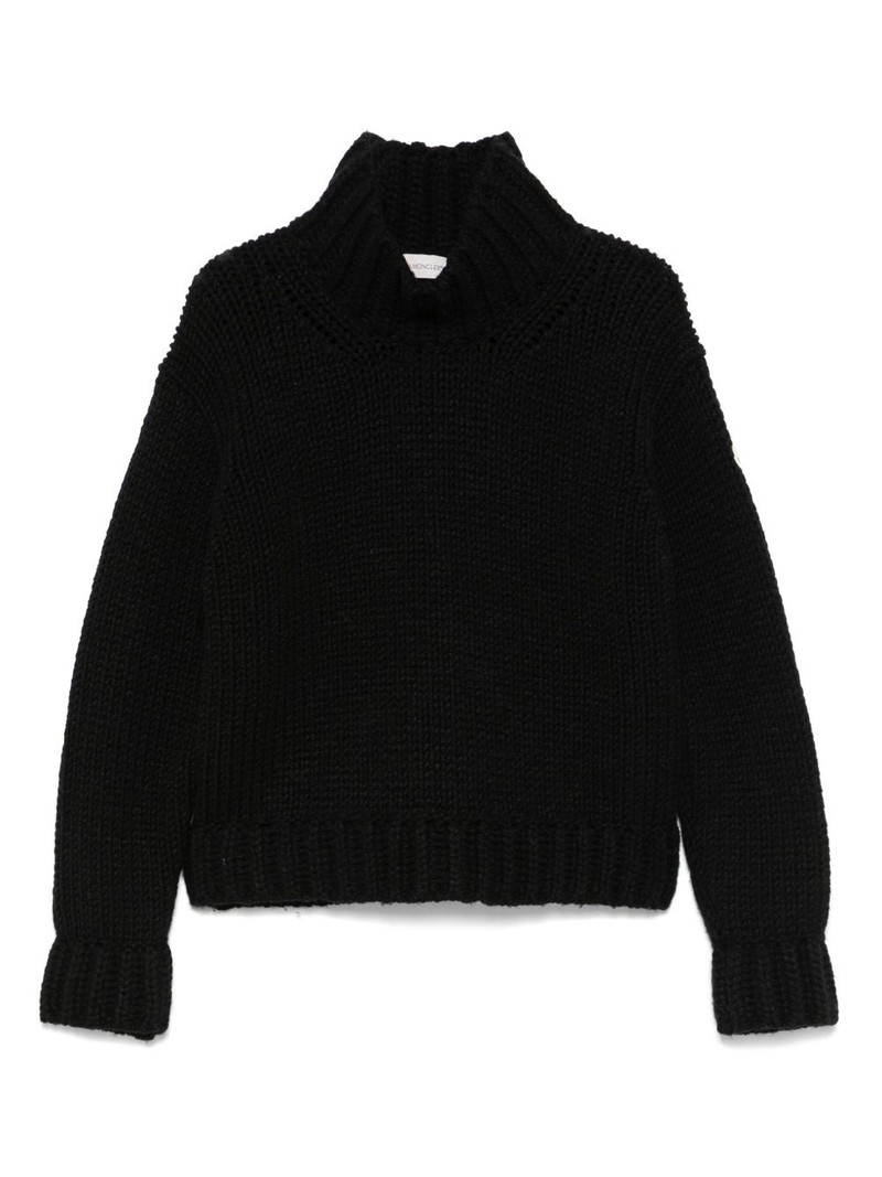 chunky-knit sweater 1